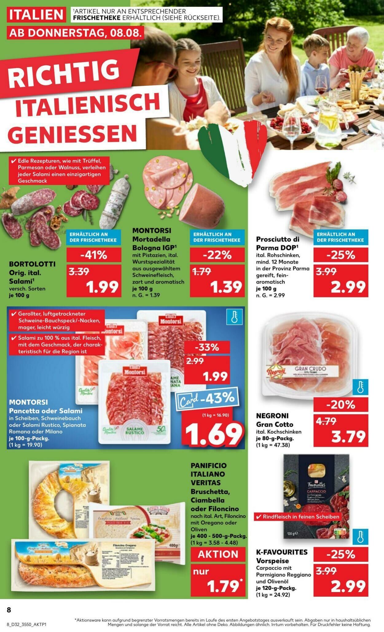 Prospekt Kaufland 08.08.2024 - 14.08.2024