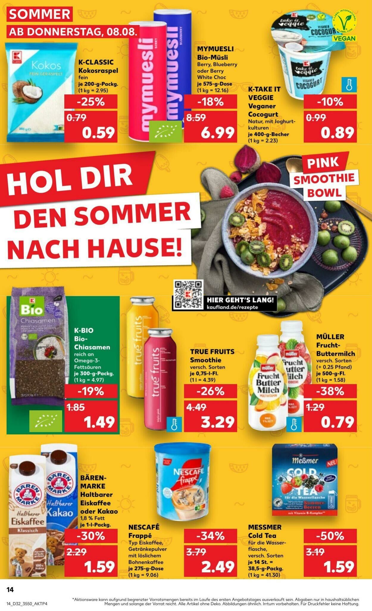 Prospekt Kaufland 08.08.2024 - 14.08.2024