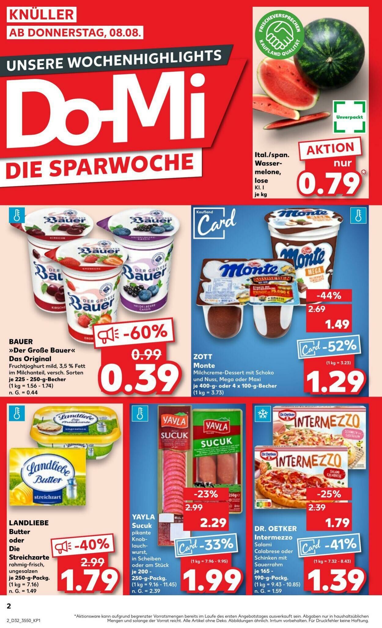 Prospekt Kaufland 08.08.2024 - 14.08.2024