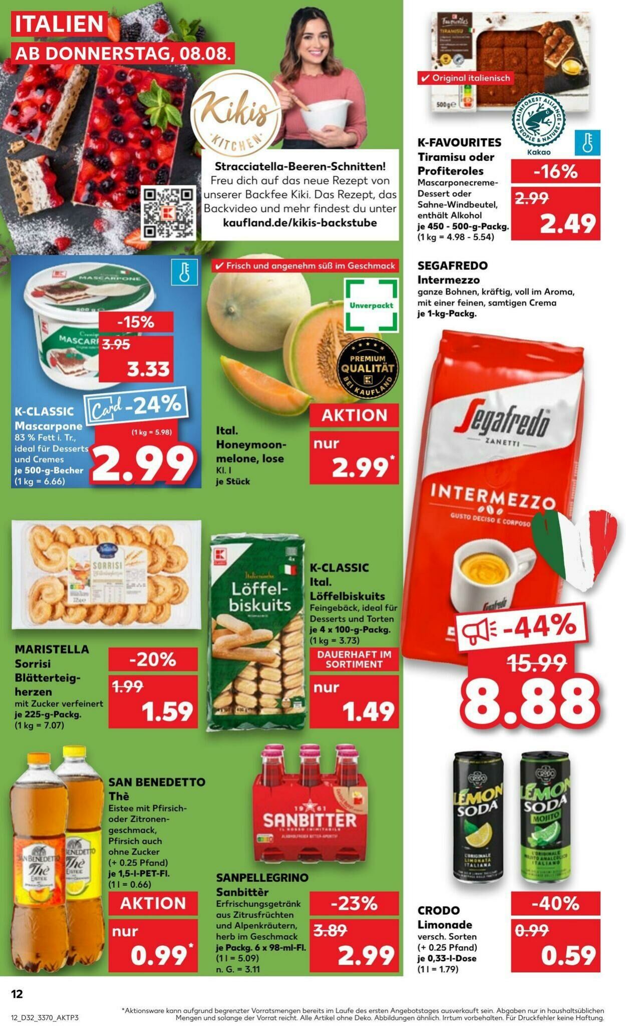 Prospekt Kaufland 08.08.2024 - 14.08.2024