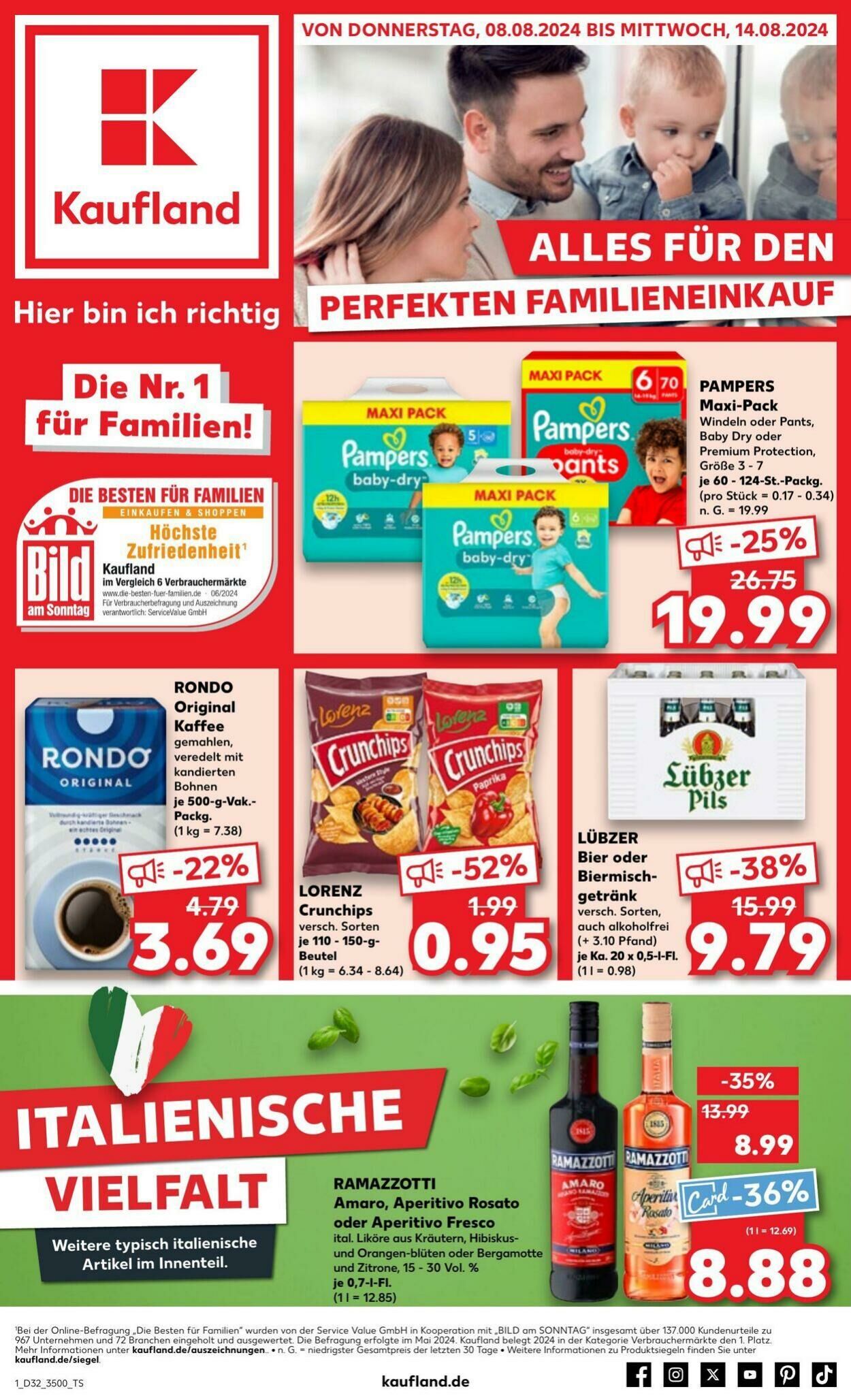 Prospekt Kaufland 08.08.2024 - 14.08.2024