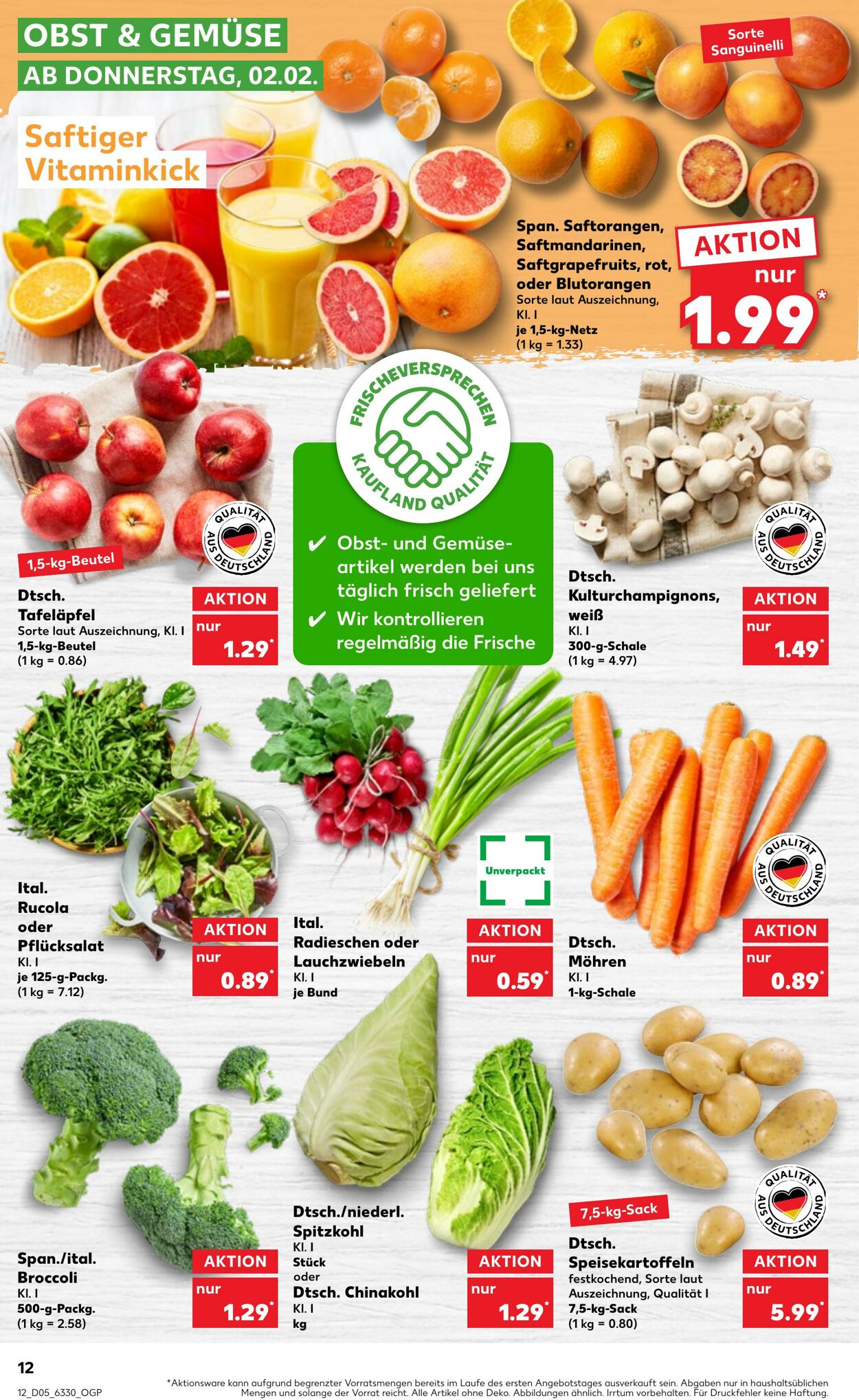 Prospekt Kaufland 02.02.2023 - 08.02.2023