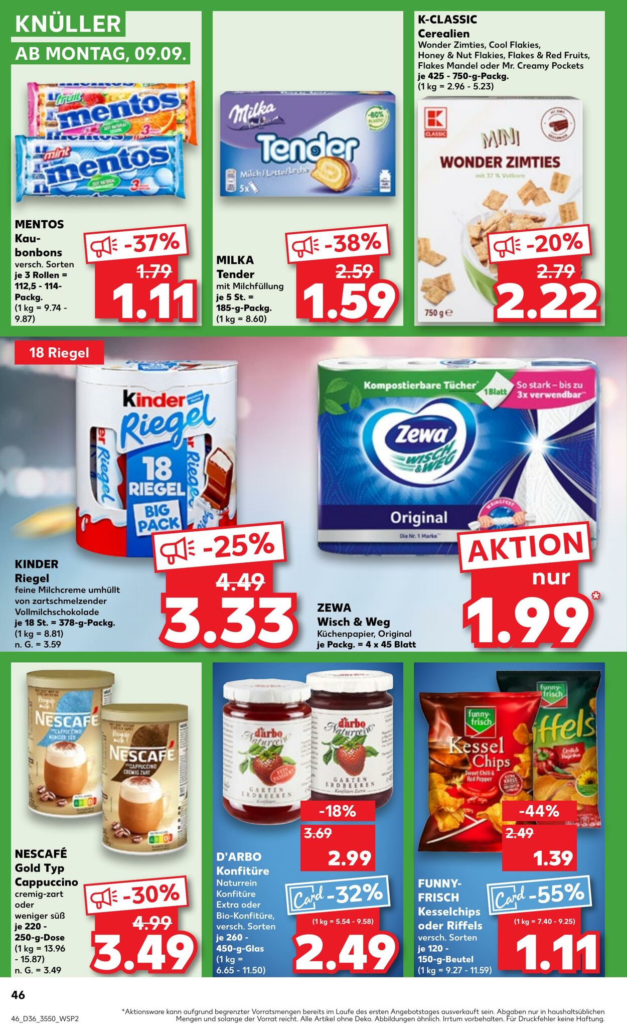 Prospekt Kaufland 05.09.2024 - 11.09.2024