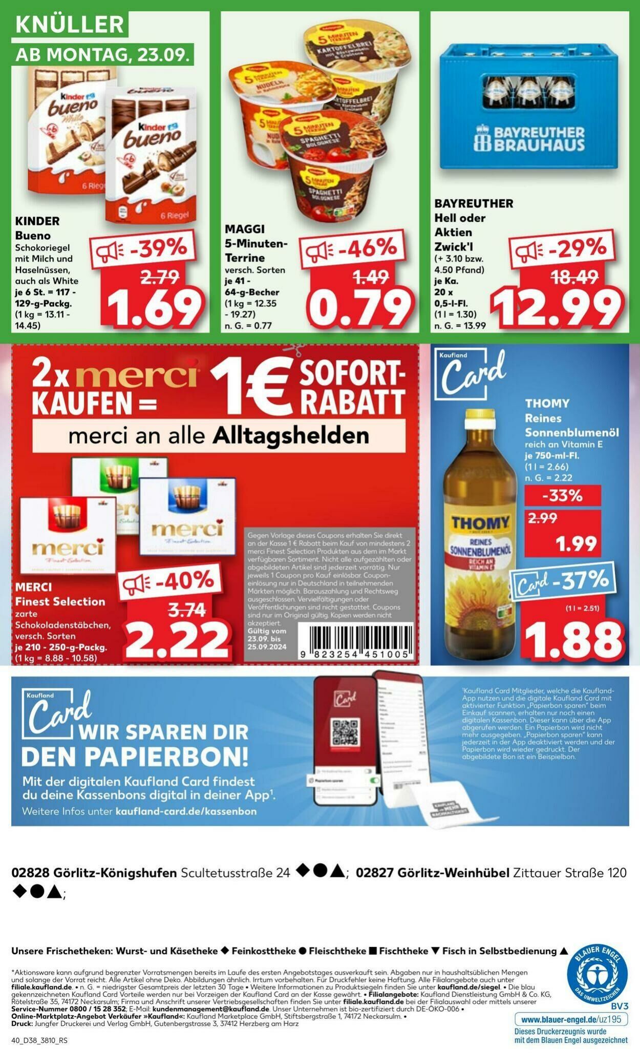 Prospekt Kaufland 19.09.2024 - 25.09.2024