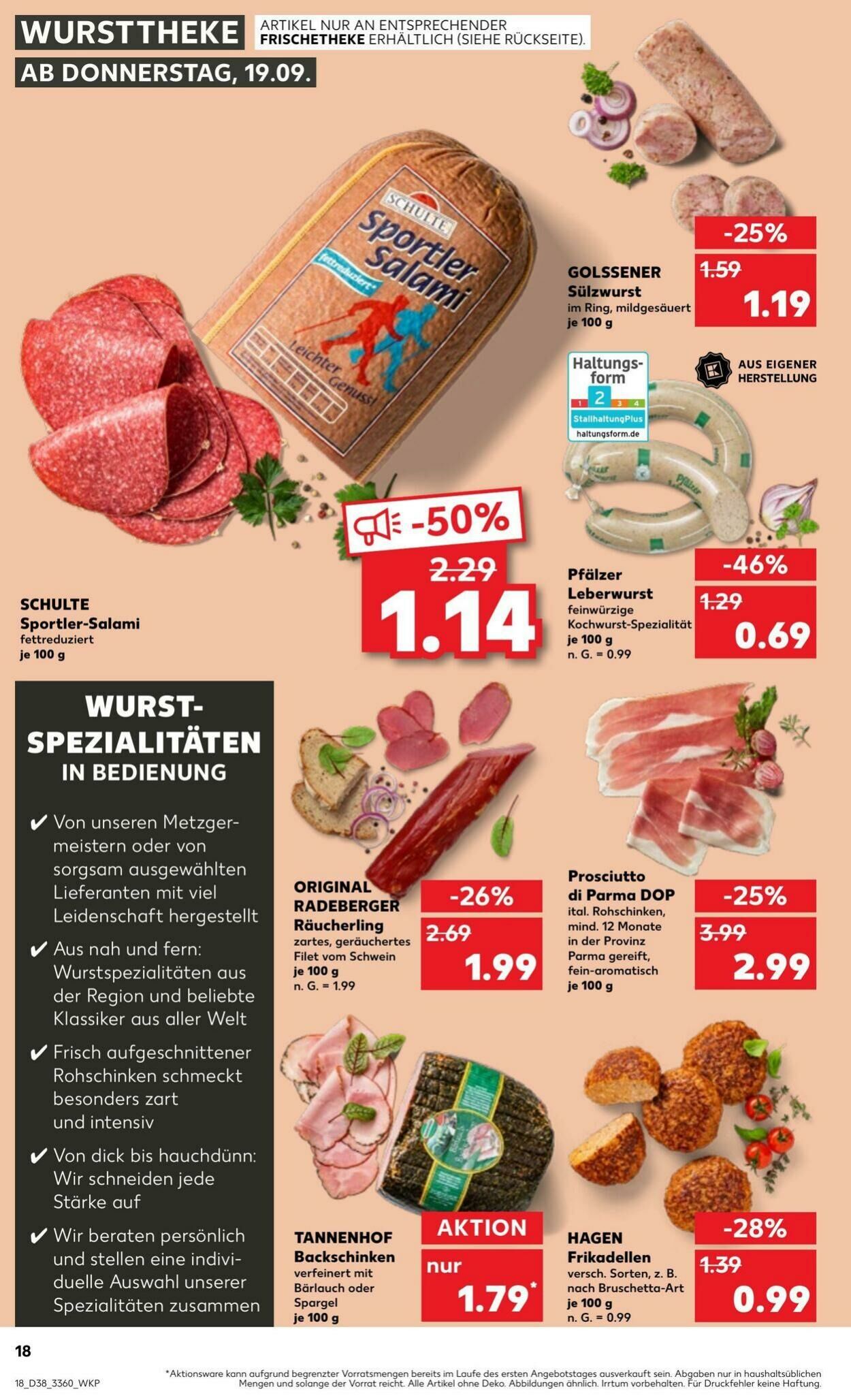 Prospekt Kaufland 19.09.2024 - 25.09.2024