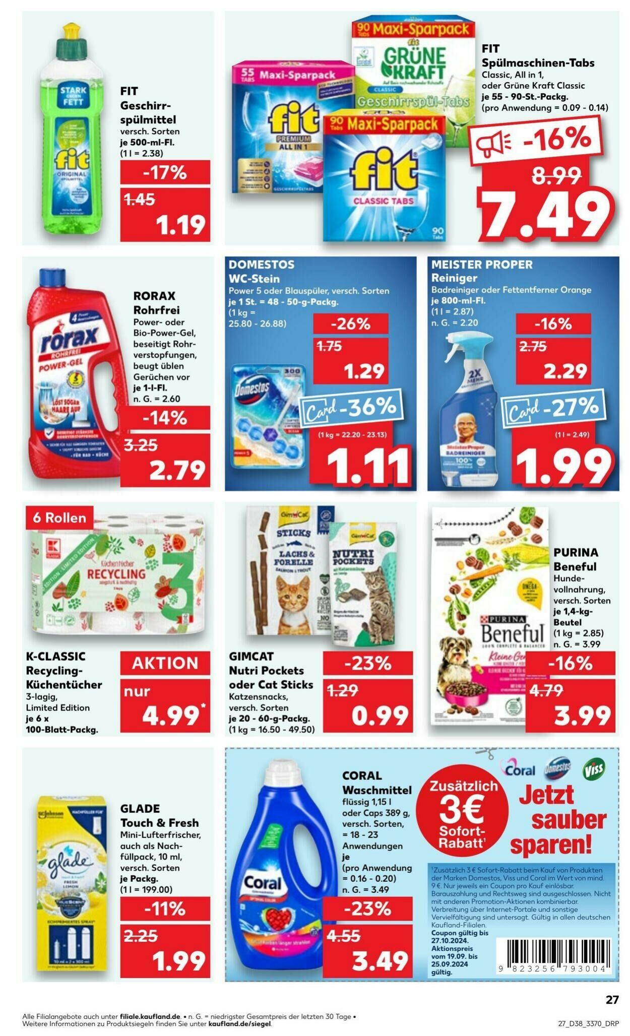 Prospekt Kaufland 19.09.2024 - 25.09.2024