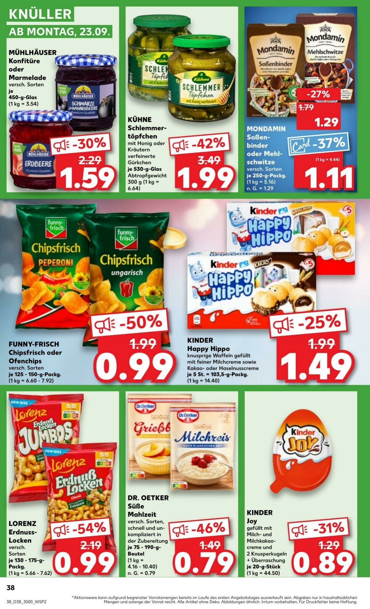 Prospekt Kaufland 19.09.2024 - 25.09.2024