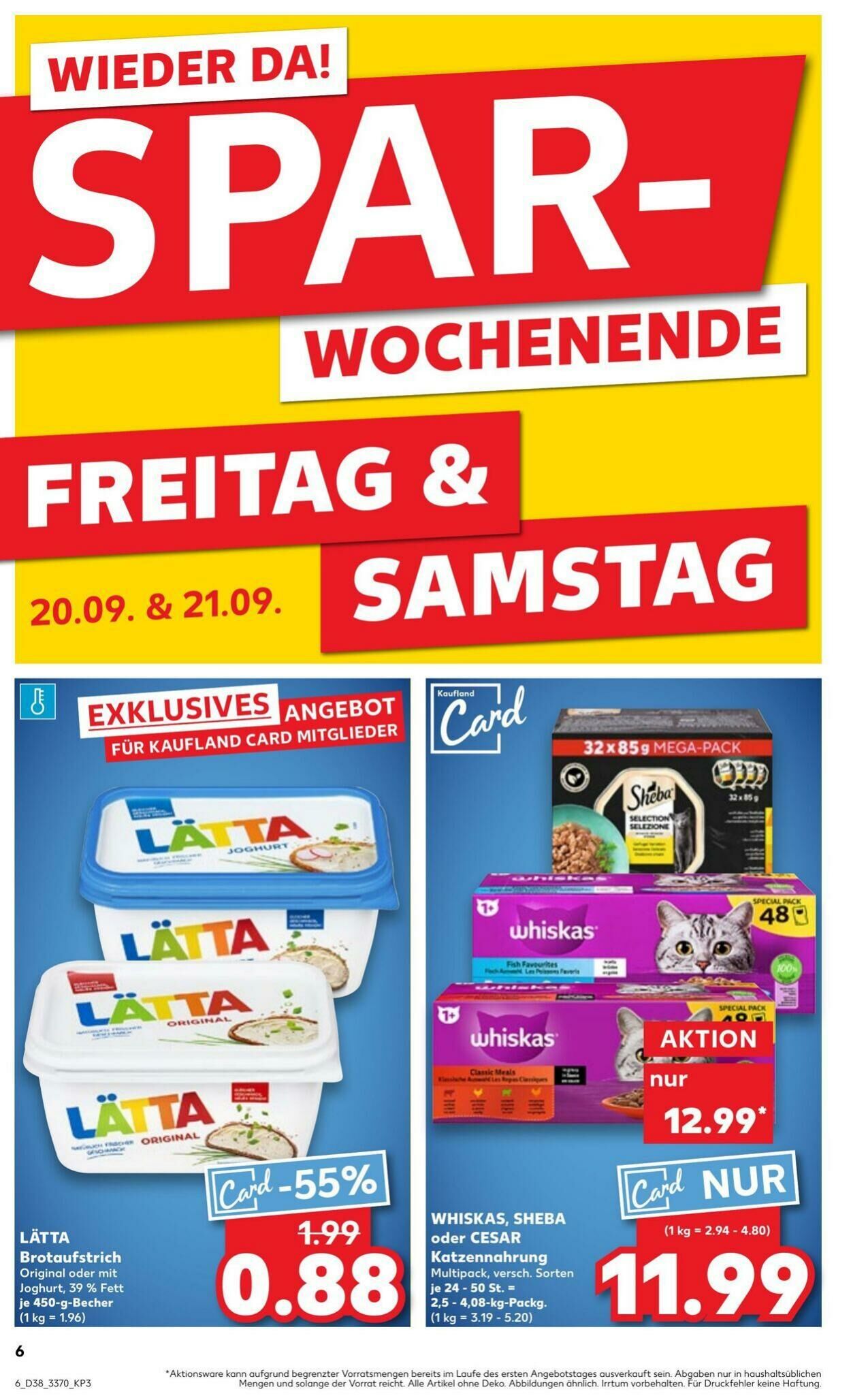 Prospekt Kaufland 19.09.2024 - 25.09.2024