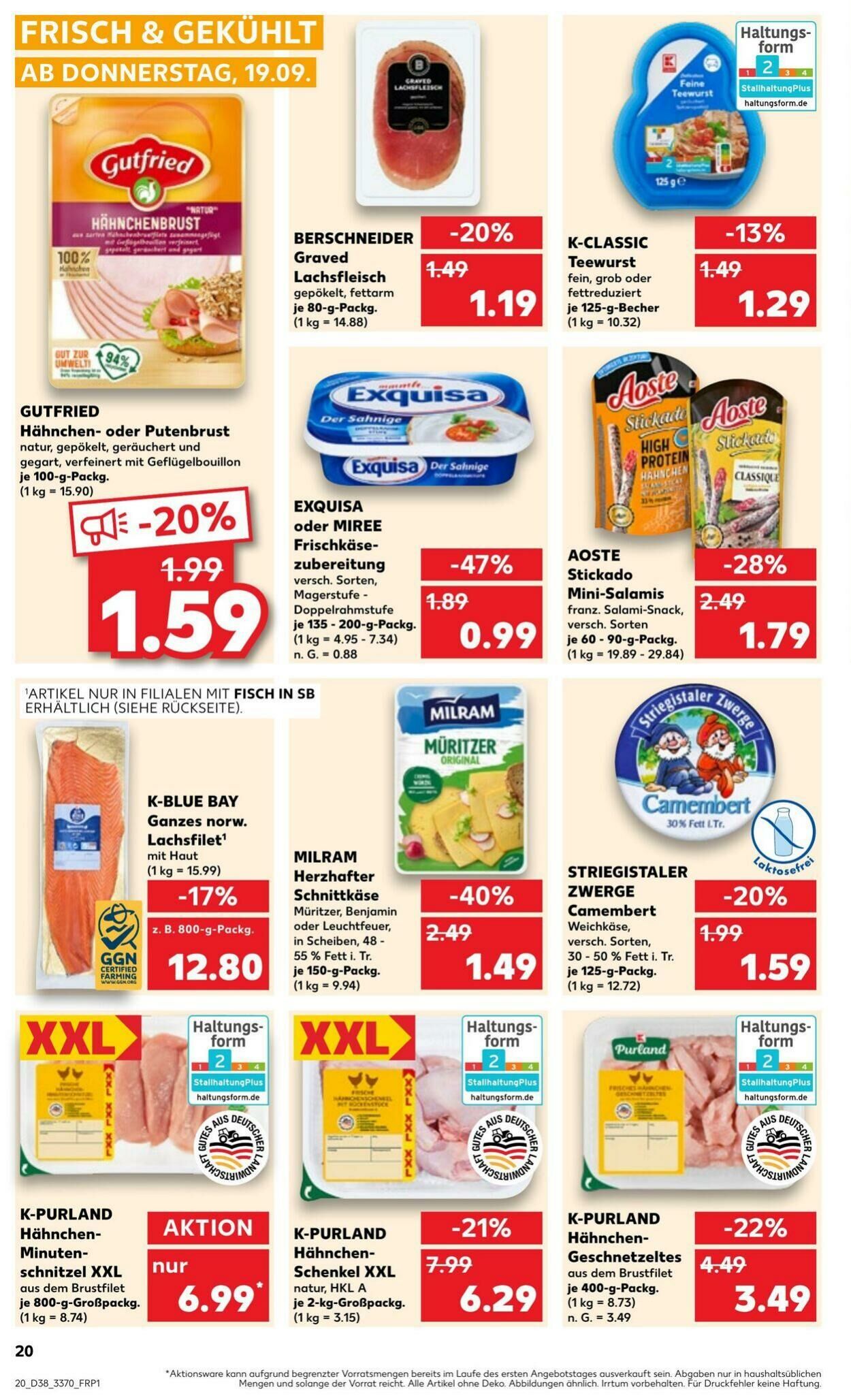 Prospekt Kaufland 19.09.2024 - 25.09.2024