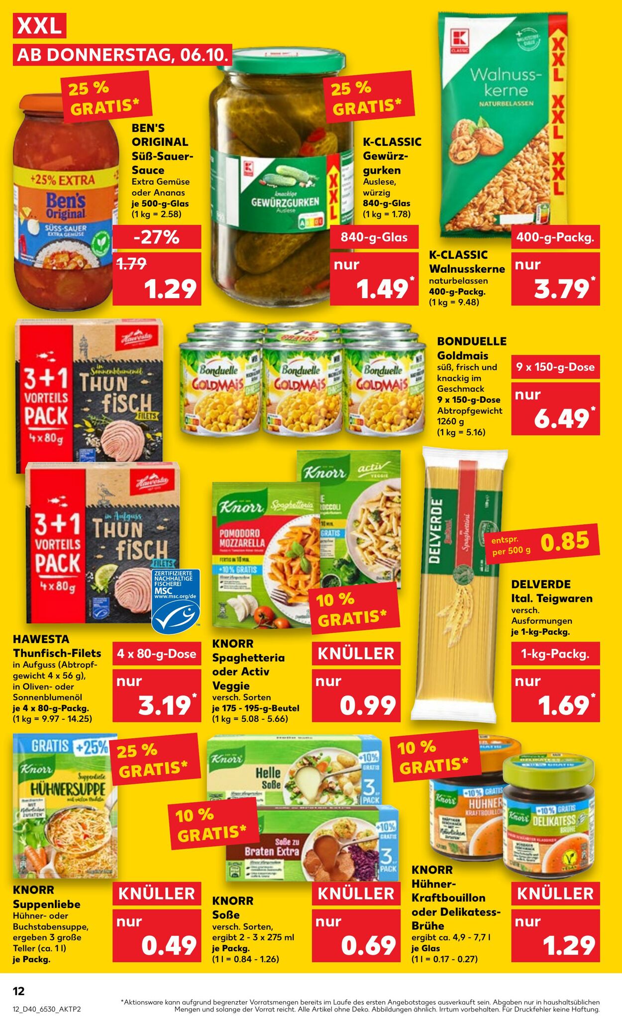 Prospekt Kaufland 06.10.2022 - 12.10.2022