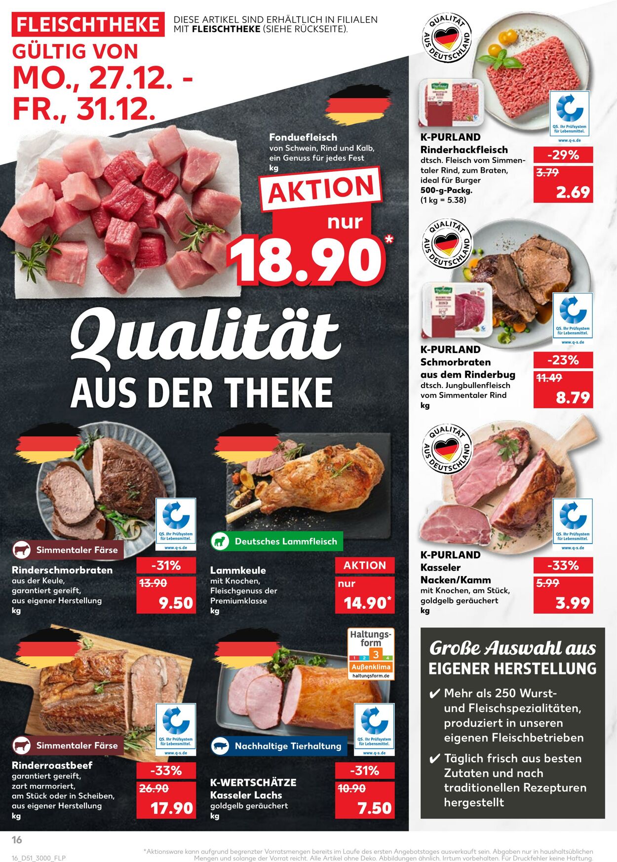 Prospekt Kaufland 27.12.2021 - 31.12.2021