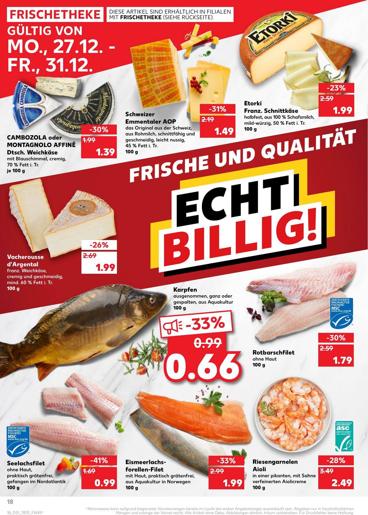 Prospekt Kaufland 27.12.2021 - 31.12.2021