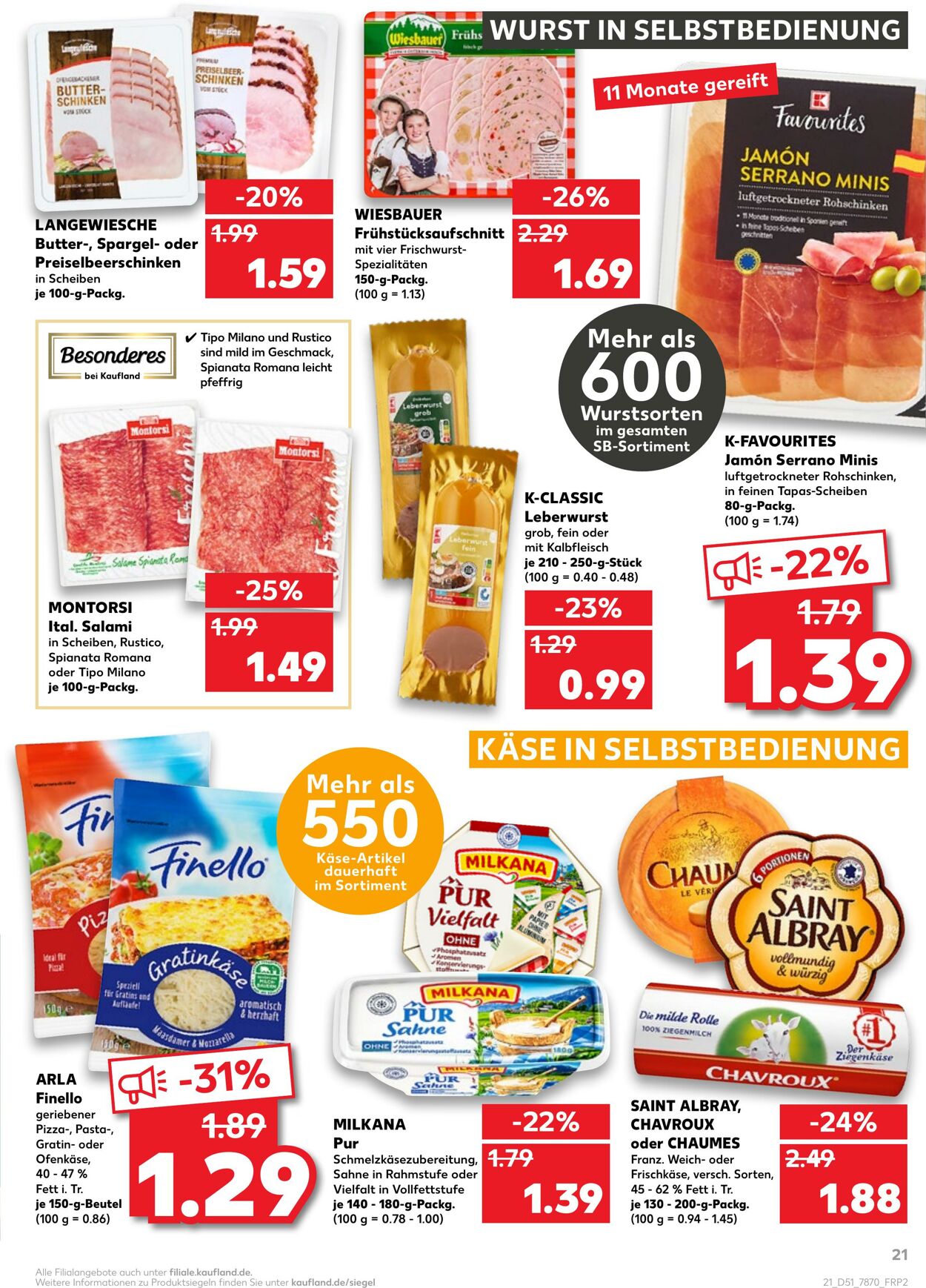 Prospekt Kaufland 27.12.2021 - 31.12.2021