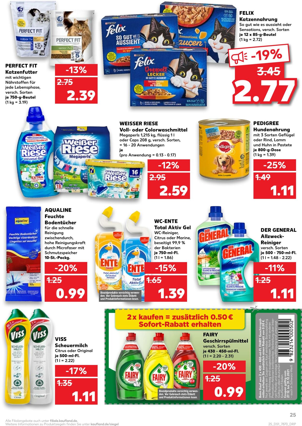 Prospekt Kaufland 27.12.2021 - 31.12.2021