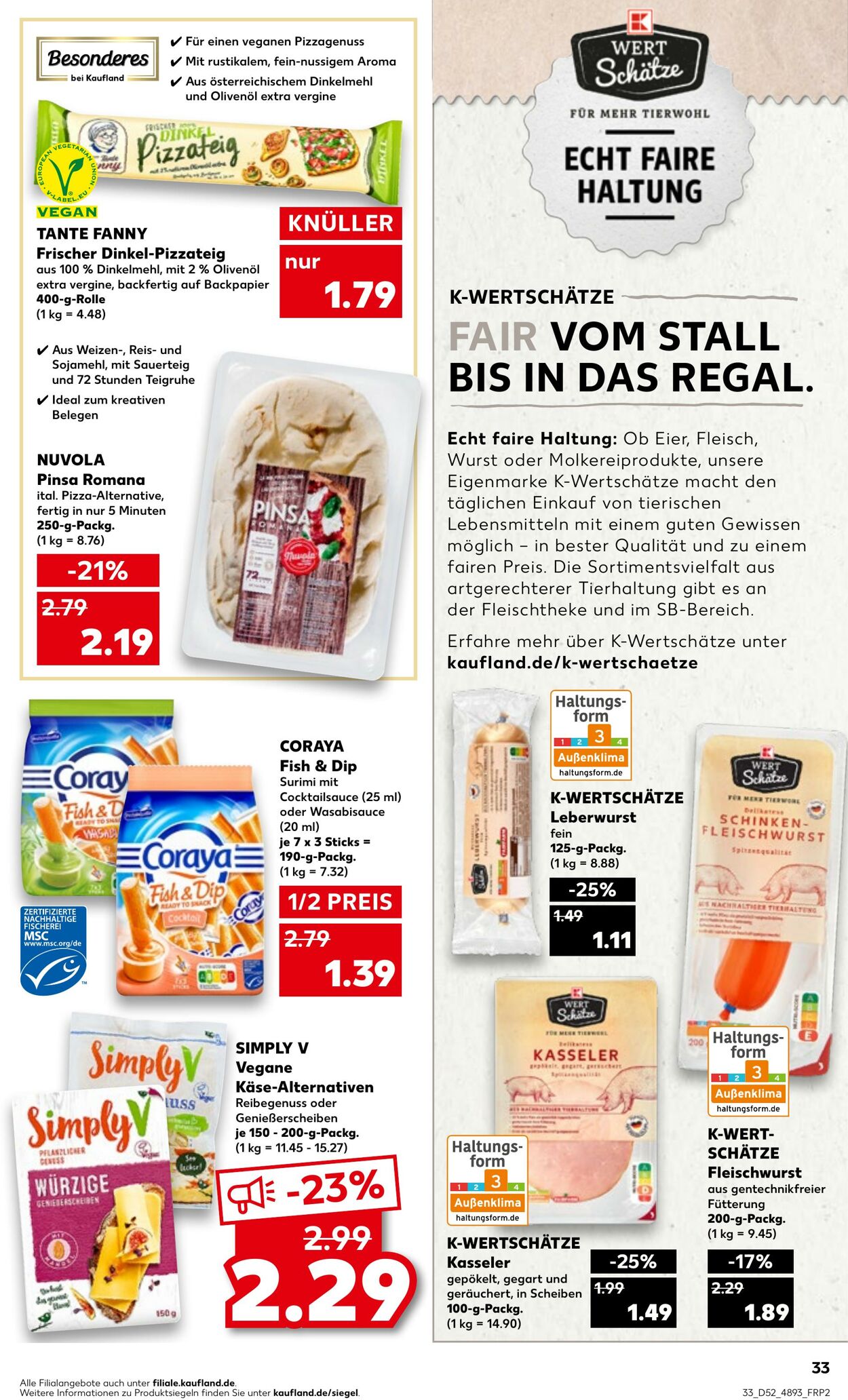 Prospekt Kaufland 29.12.2022 - 04.01.2023