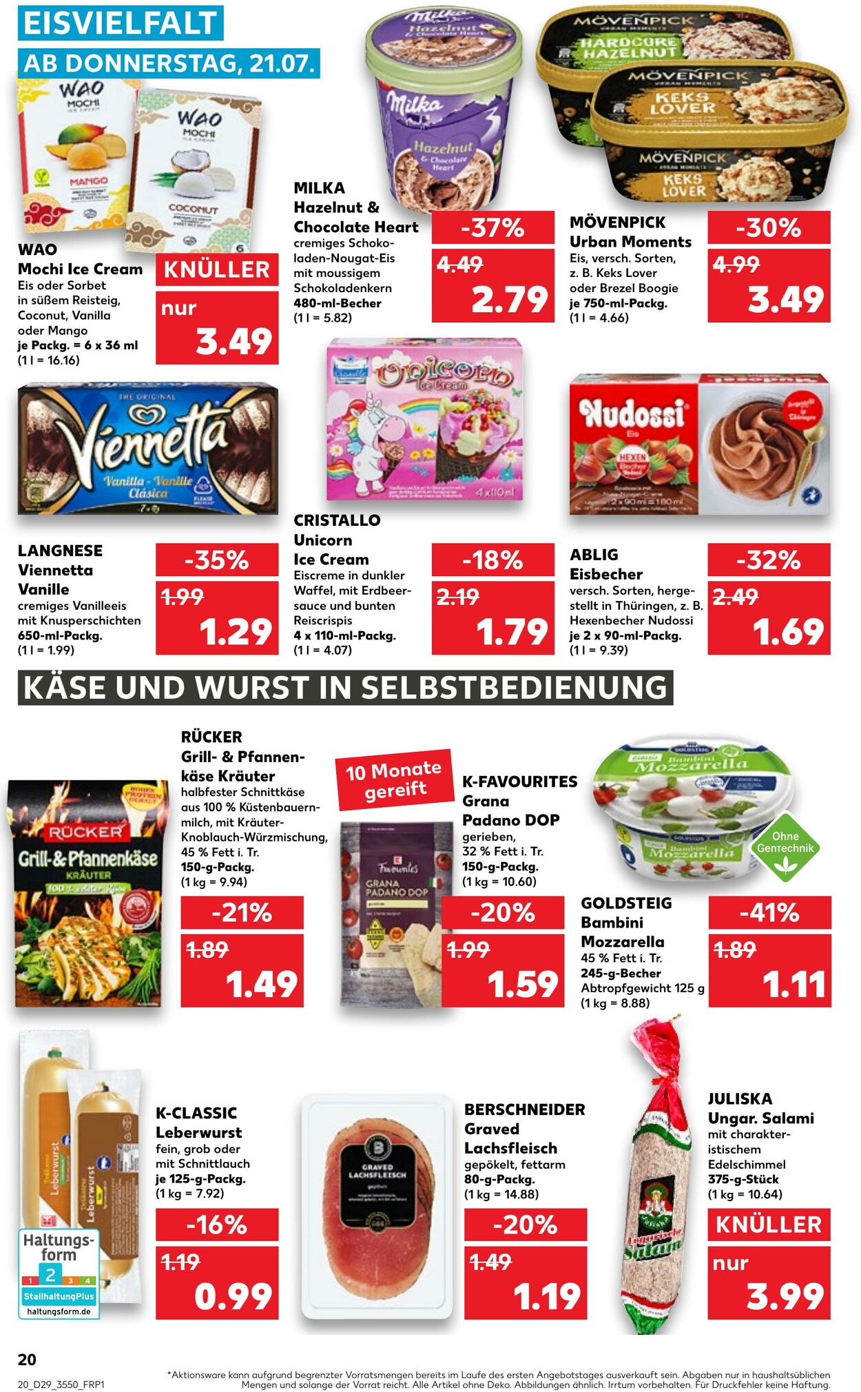 Prospekt Kaufland 21.07.2022 - 27.07.2022