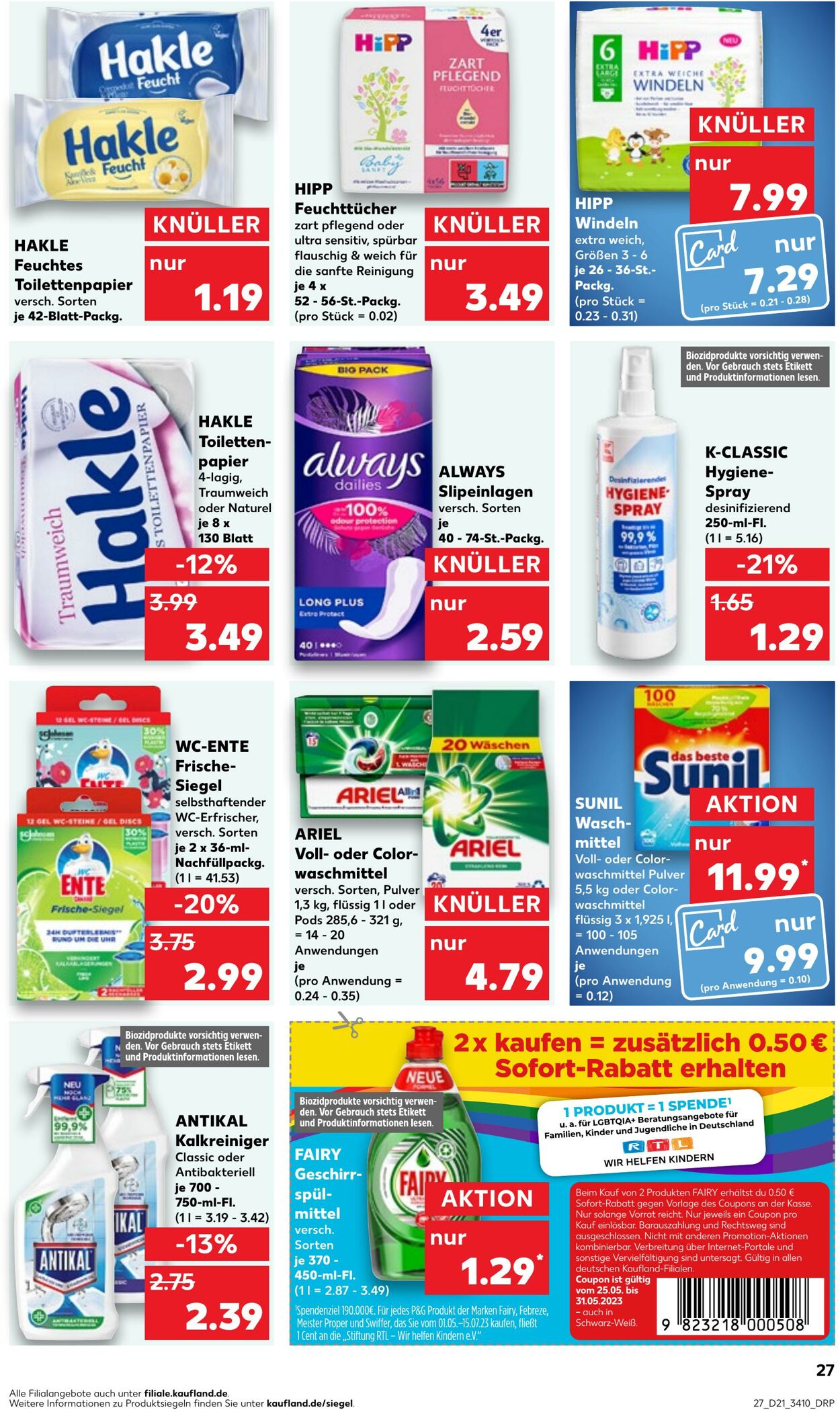 Prospekt Kaufland 25.05.2023 - 31.05.2023