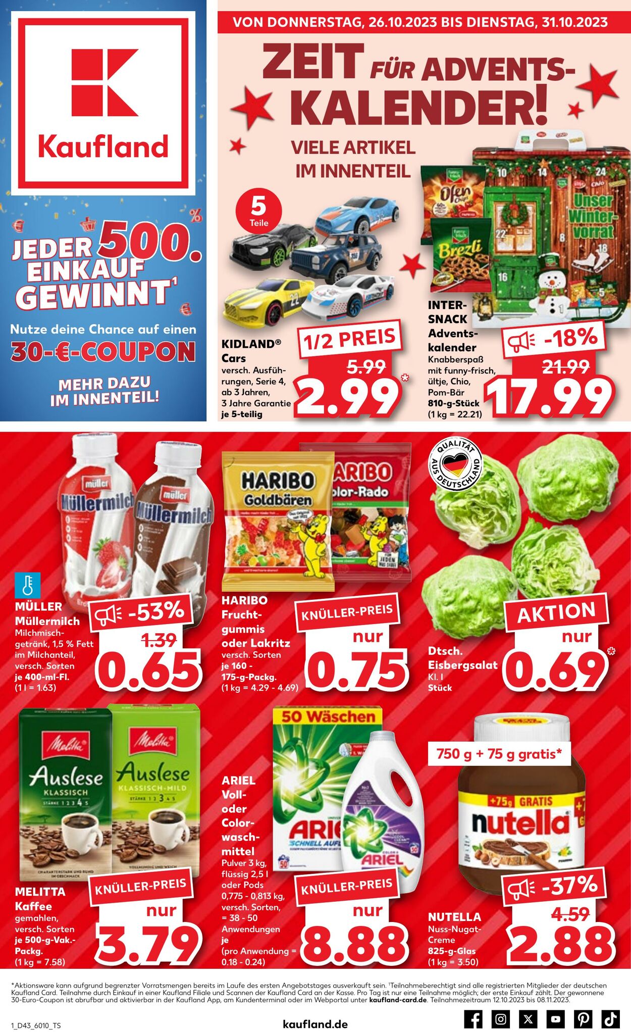 Kaufland Werbeprospekt - Bayern - Gültig Von 26.10 Bis 01.11 ...