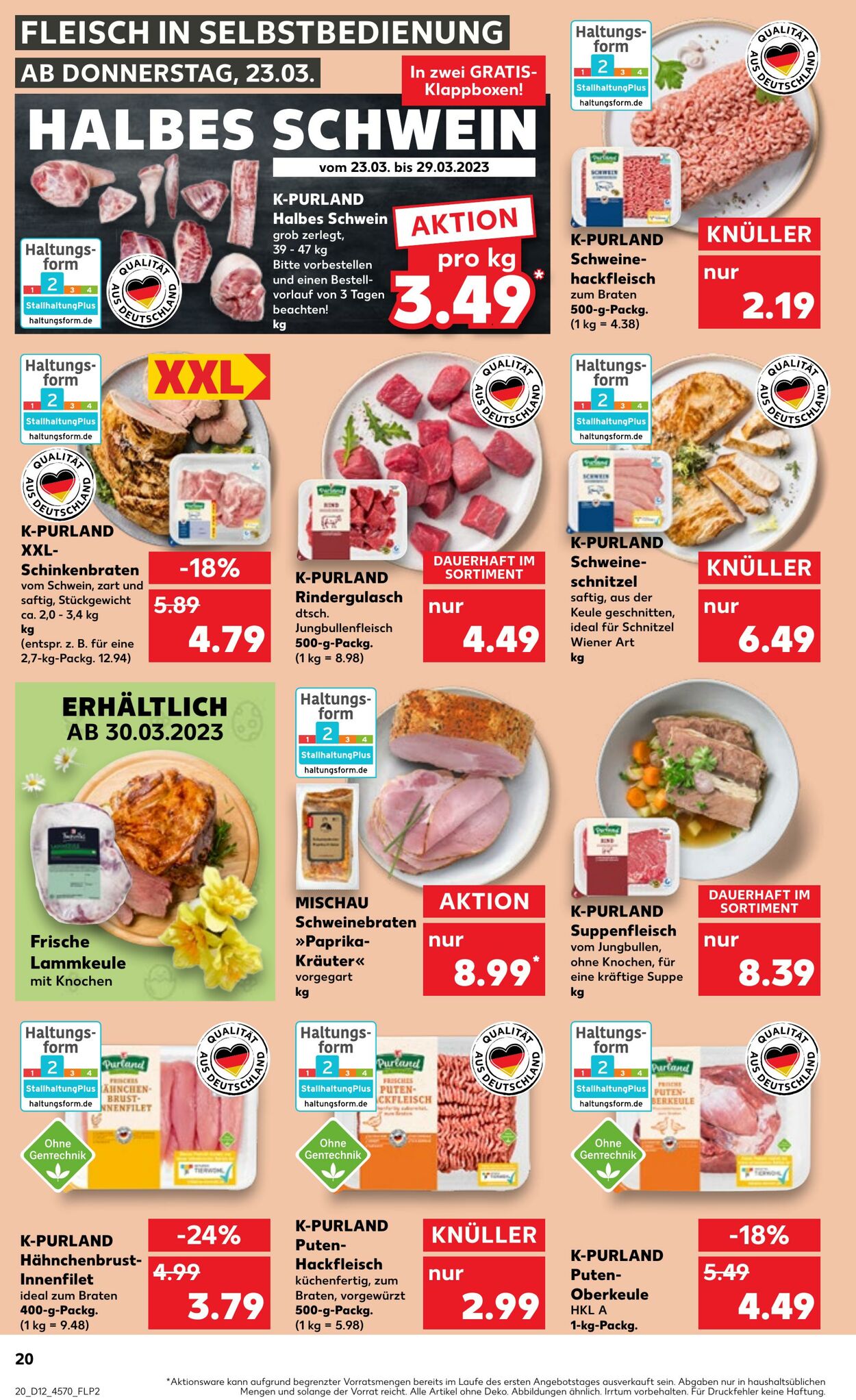 Prospekt Kaufland 23.03.2023 - 29.03.2023