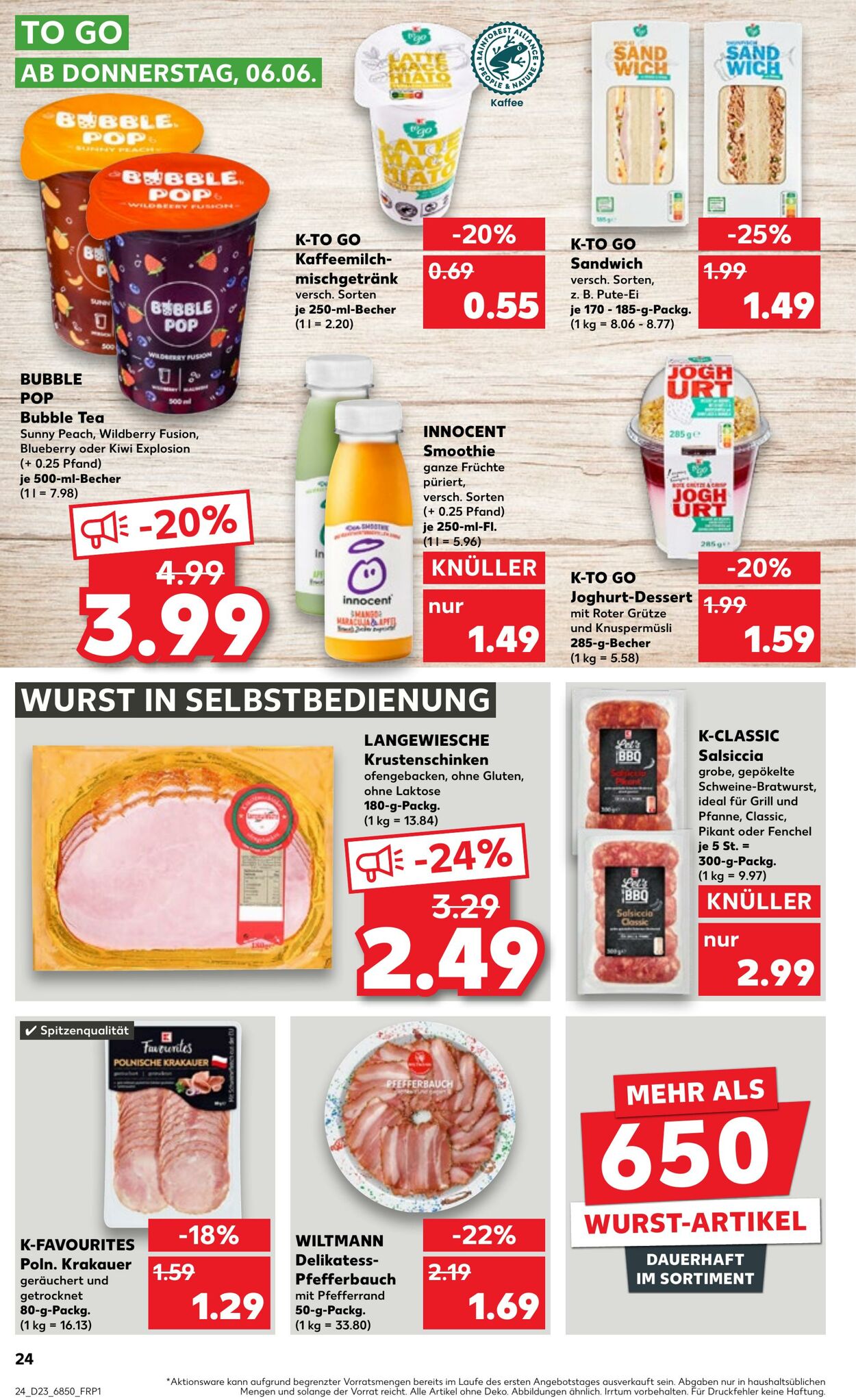 Prospekt Kaufland 06.06.2024 - 12.06.2024