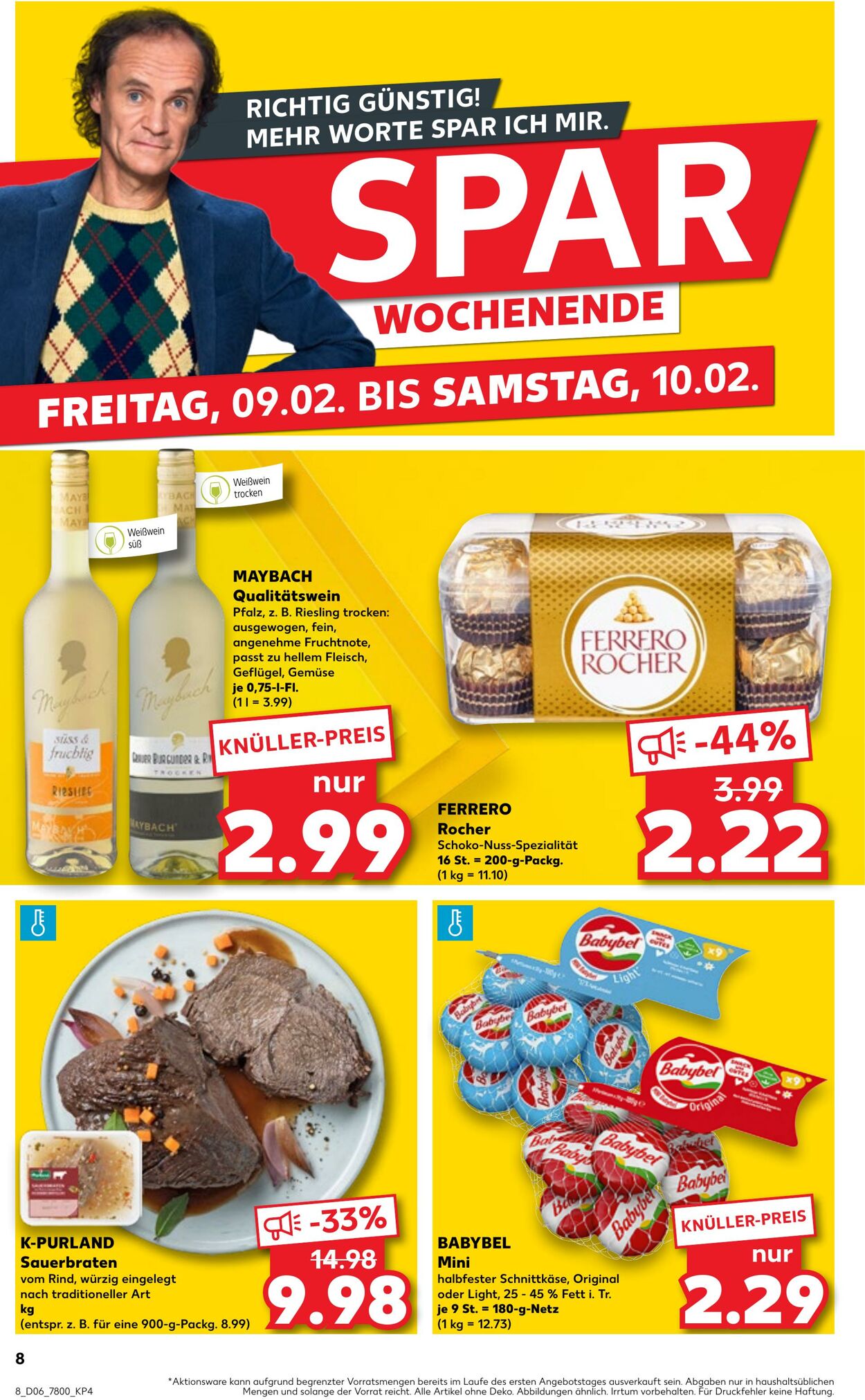 Prospekt Kaufland 08.02.2024 - 14.02.2024