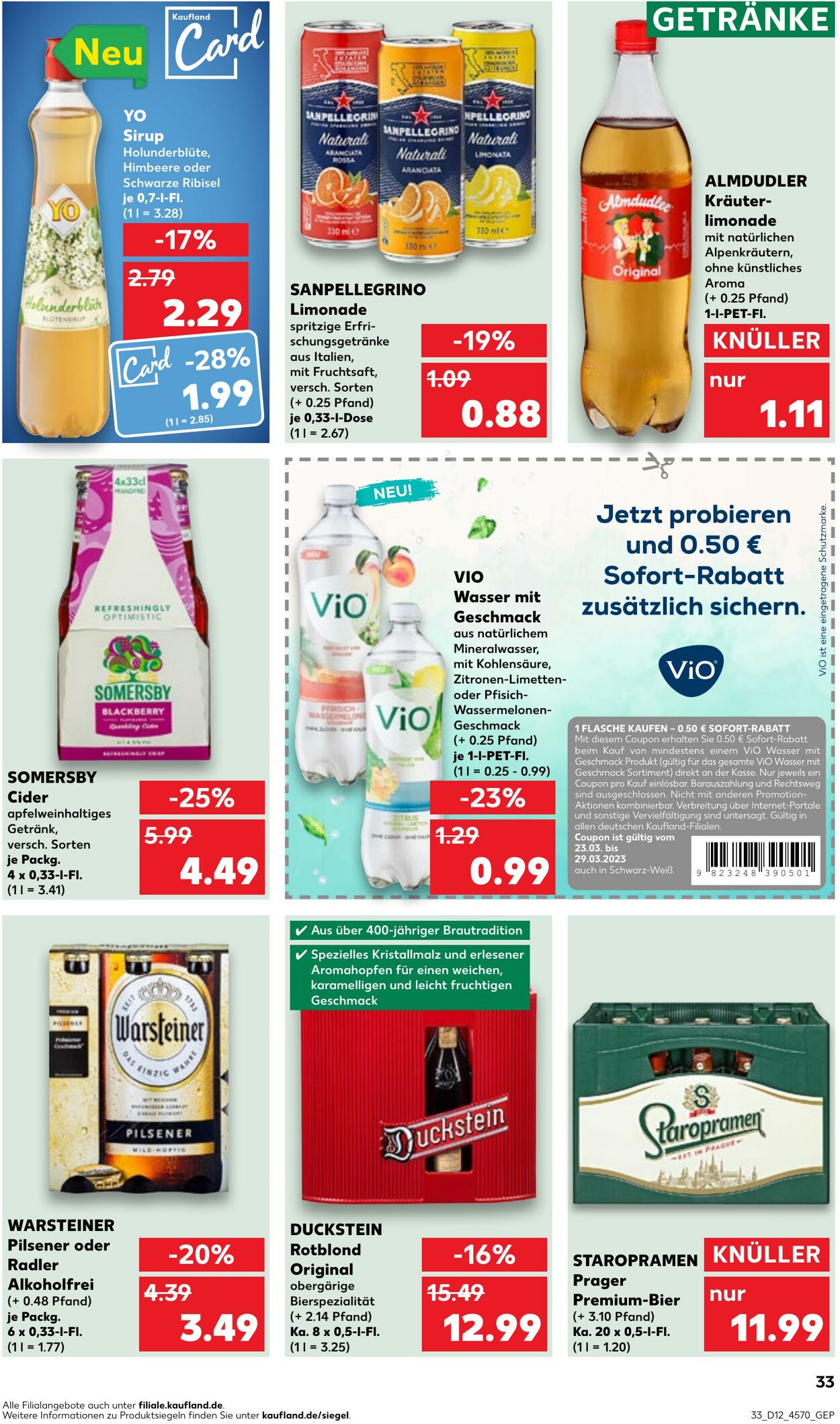 Prospekt Kaufland 23.03.2023 - 29.03.2023