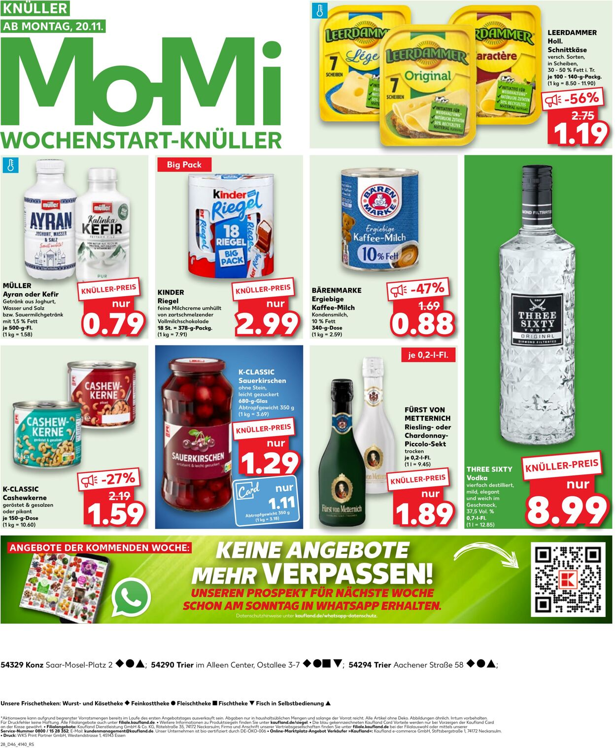 Prospekt Kaufland 16.11.2023 - 22.11.2023