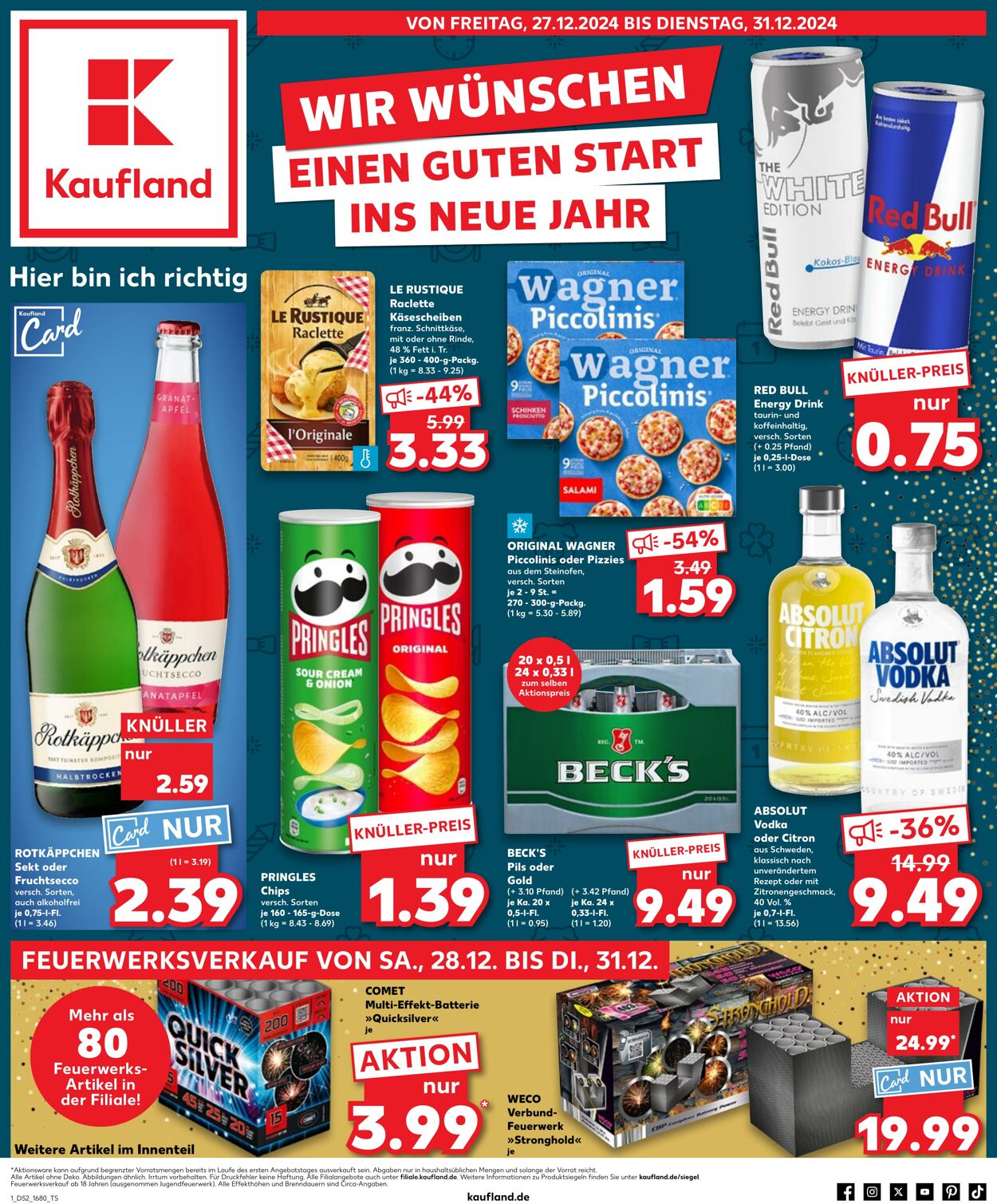 Prospekt Kaufland - Prospekt 27 Dez, 2024 - 31 Dez, 2024