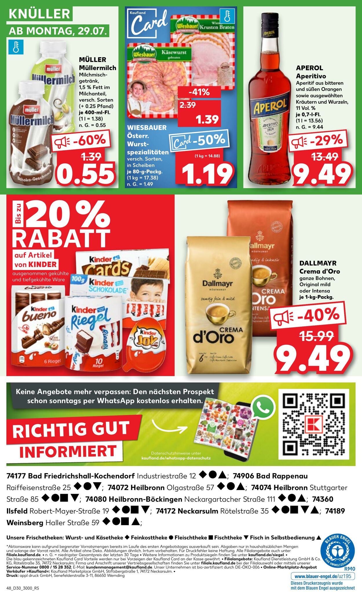 Prospekt Kaufland 25.07.2024 - 31.07.2024