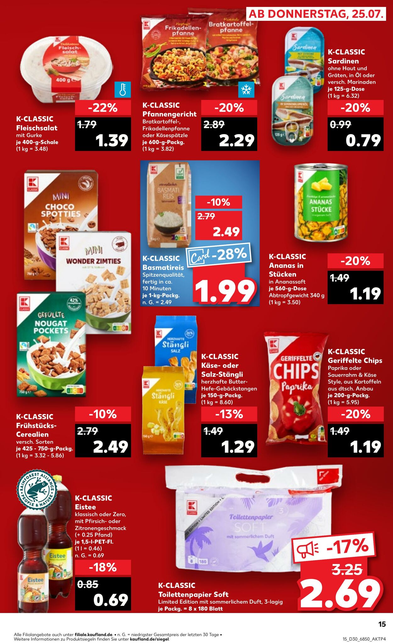 Prospekt Kaufland 25.07.2024 - 31.07.2024