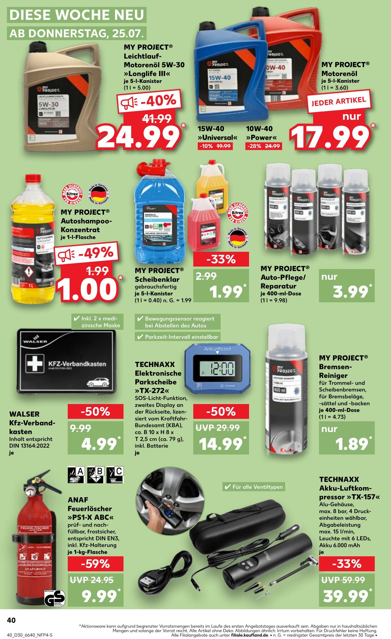 Prospekt Kaufland 25.07.2024 - 31.07.2024