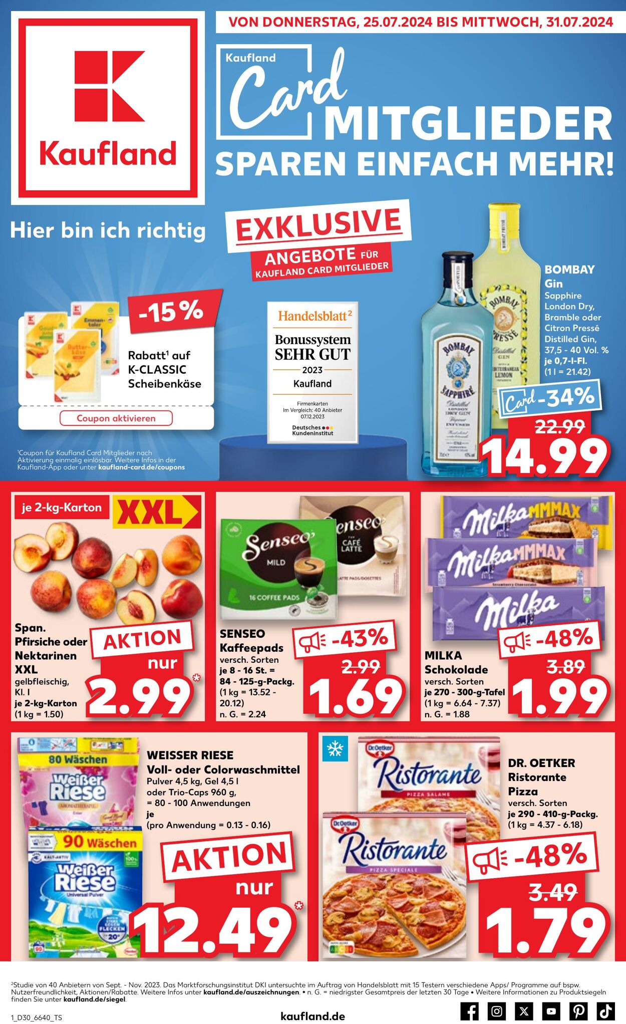 Prospekt Kaufland 25.07.2024 - 31.07.2024