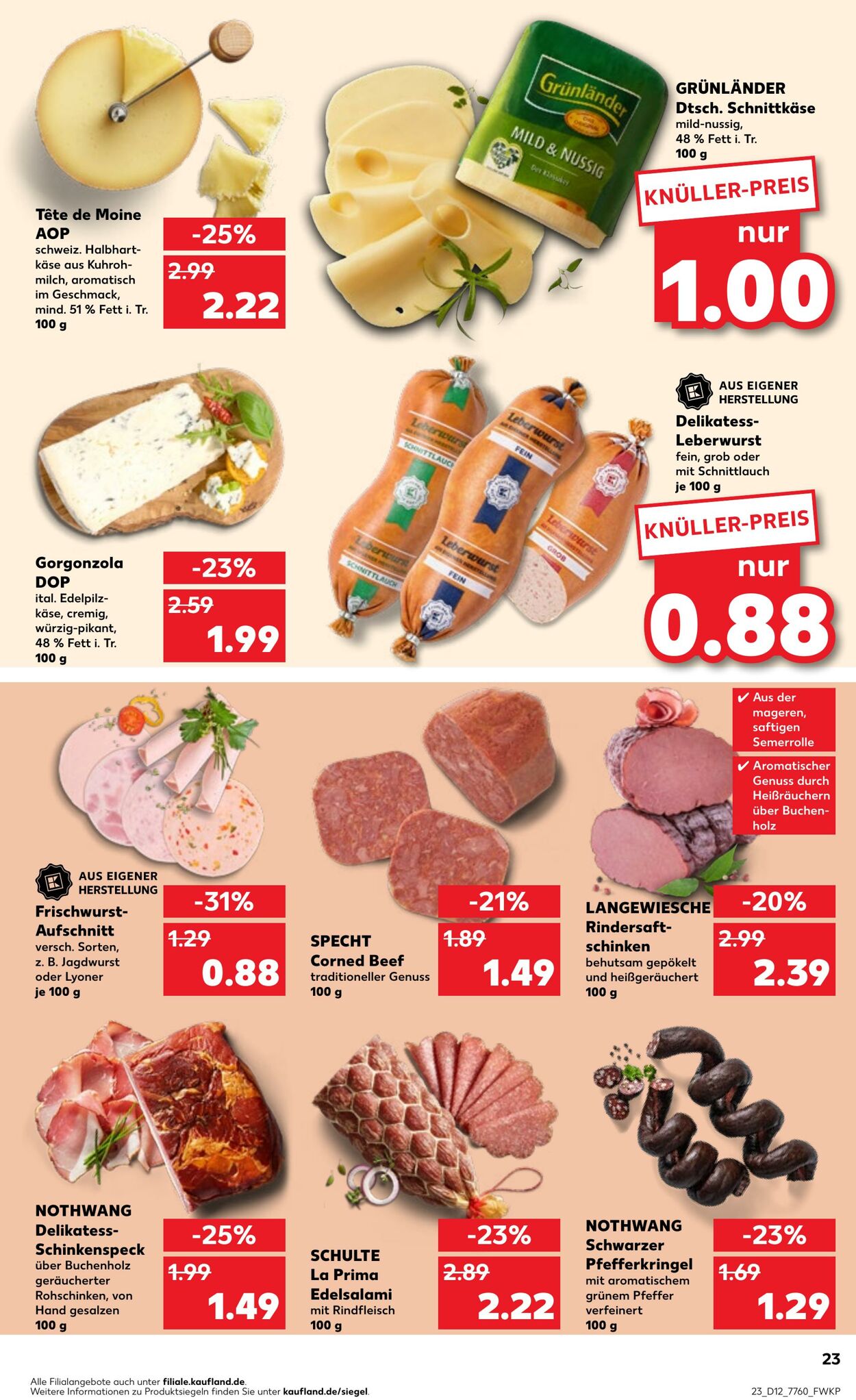 Prospekt Kaufland 23.03.2023 - 29.03.2023