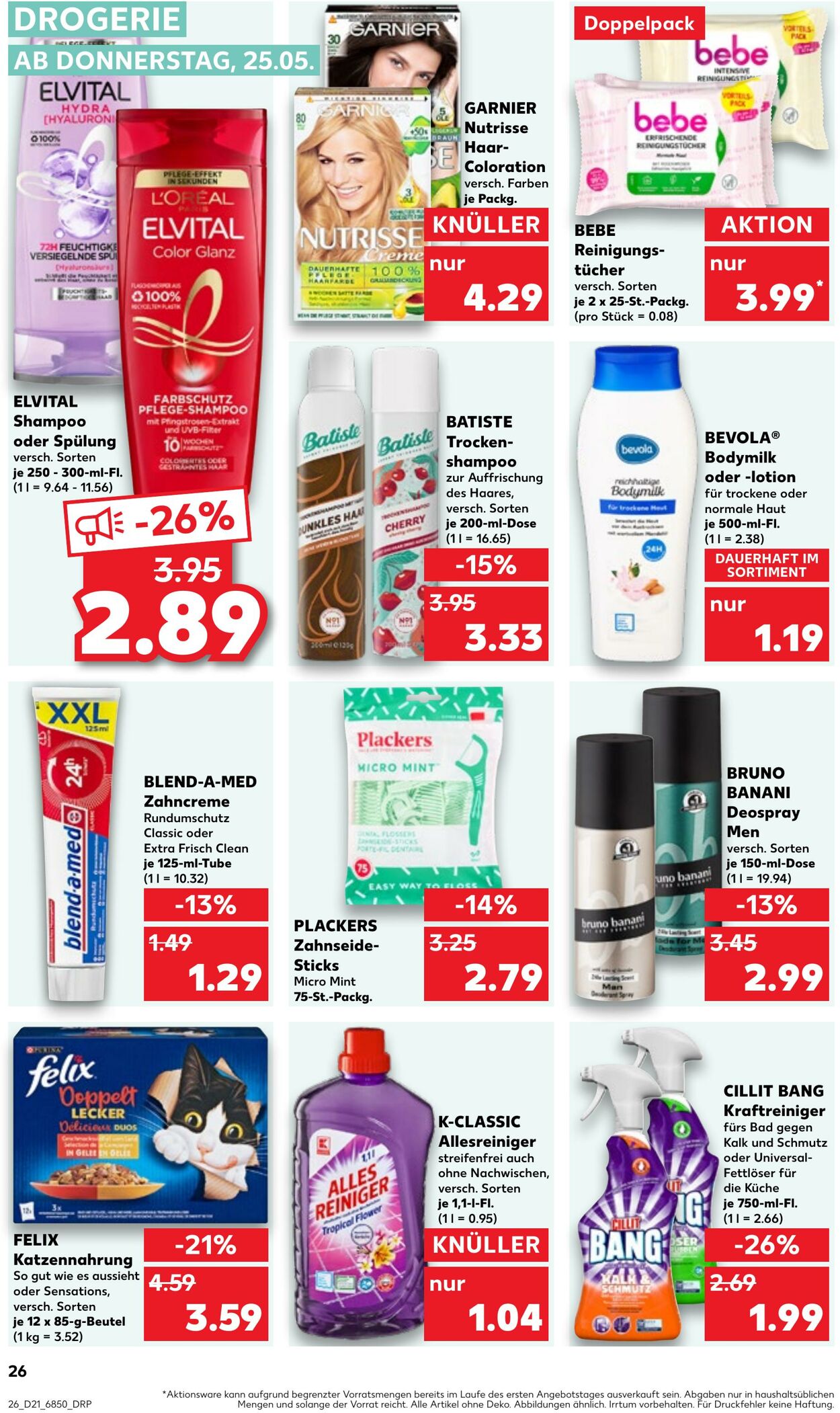 Prospekt Kaufland 25.05.2023 - 31.05.2023