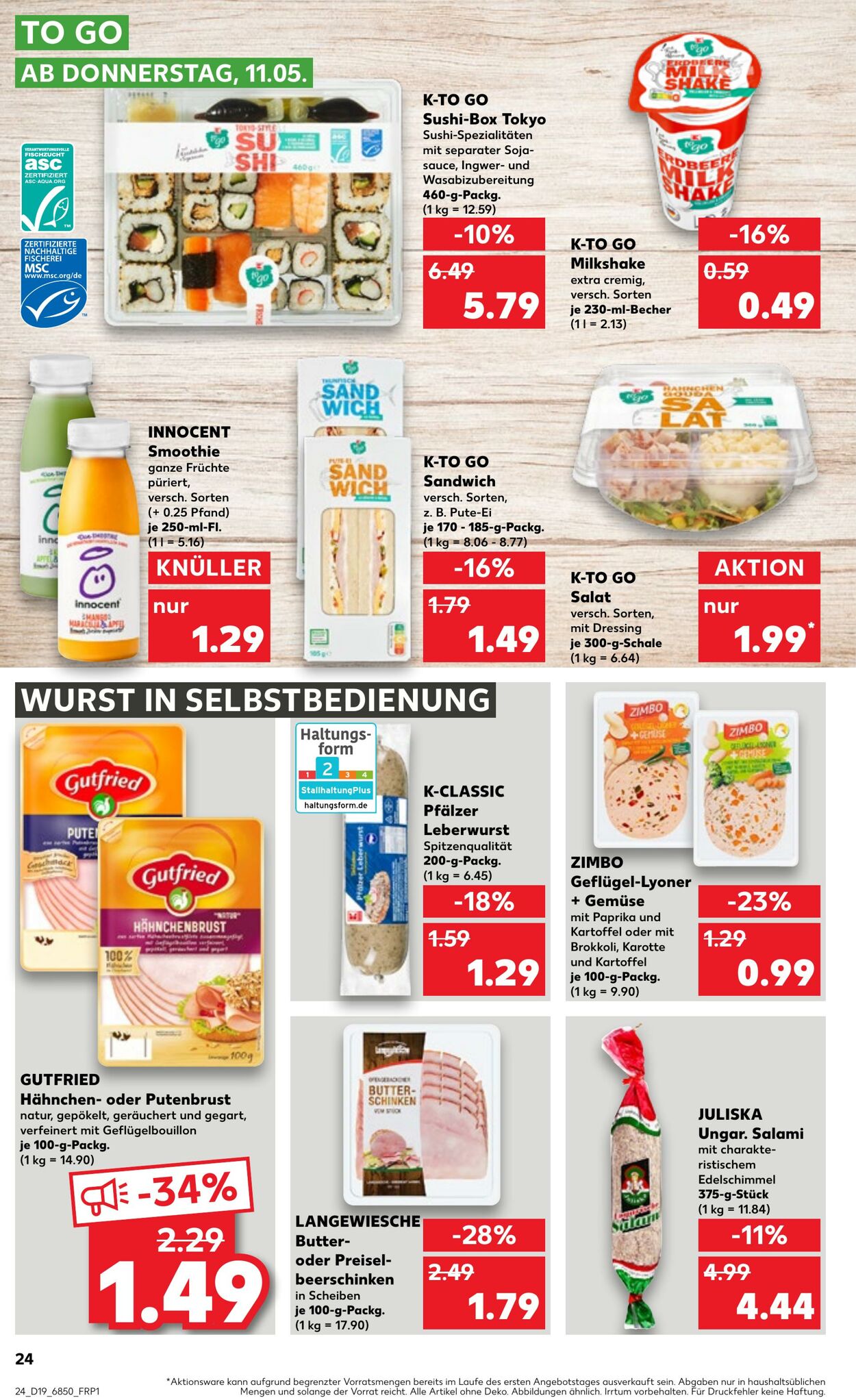 Prospekt Kaufland 11.05.2023 - 17.05.2023