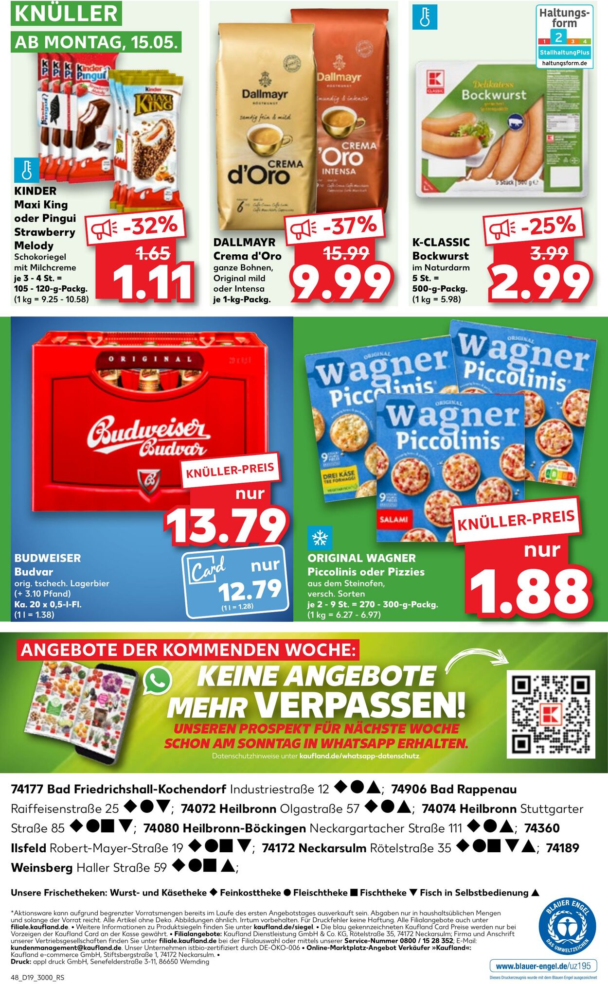 Prospekt Kaufland 11.05.2023 - 17.05.2023