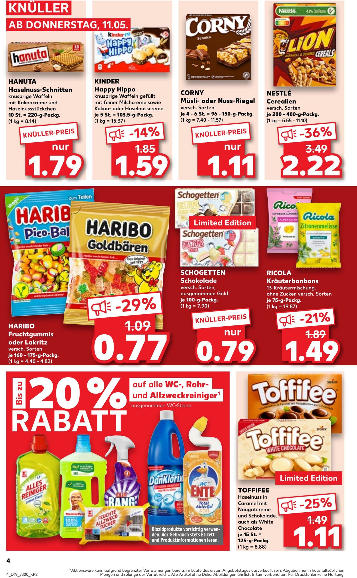 Prospekt Kaufland 11.05.2023 - 17.05.2023