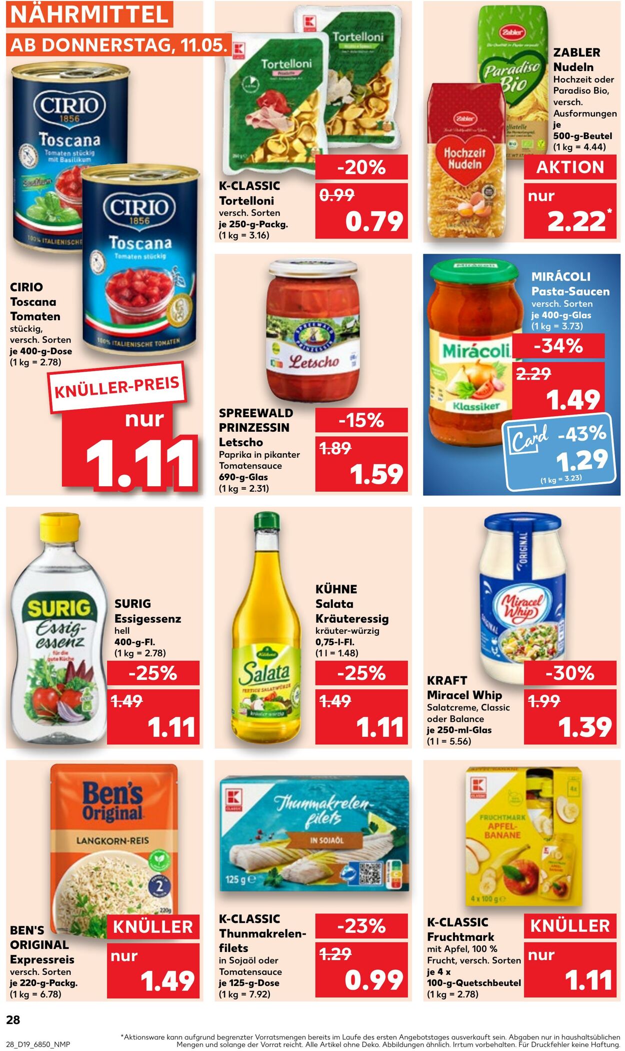 Prospekt Kaufland 11.05.2023 - 17.05.2023