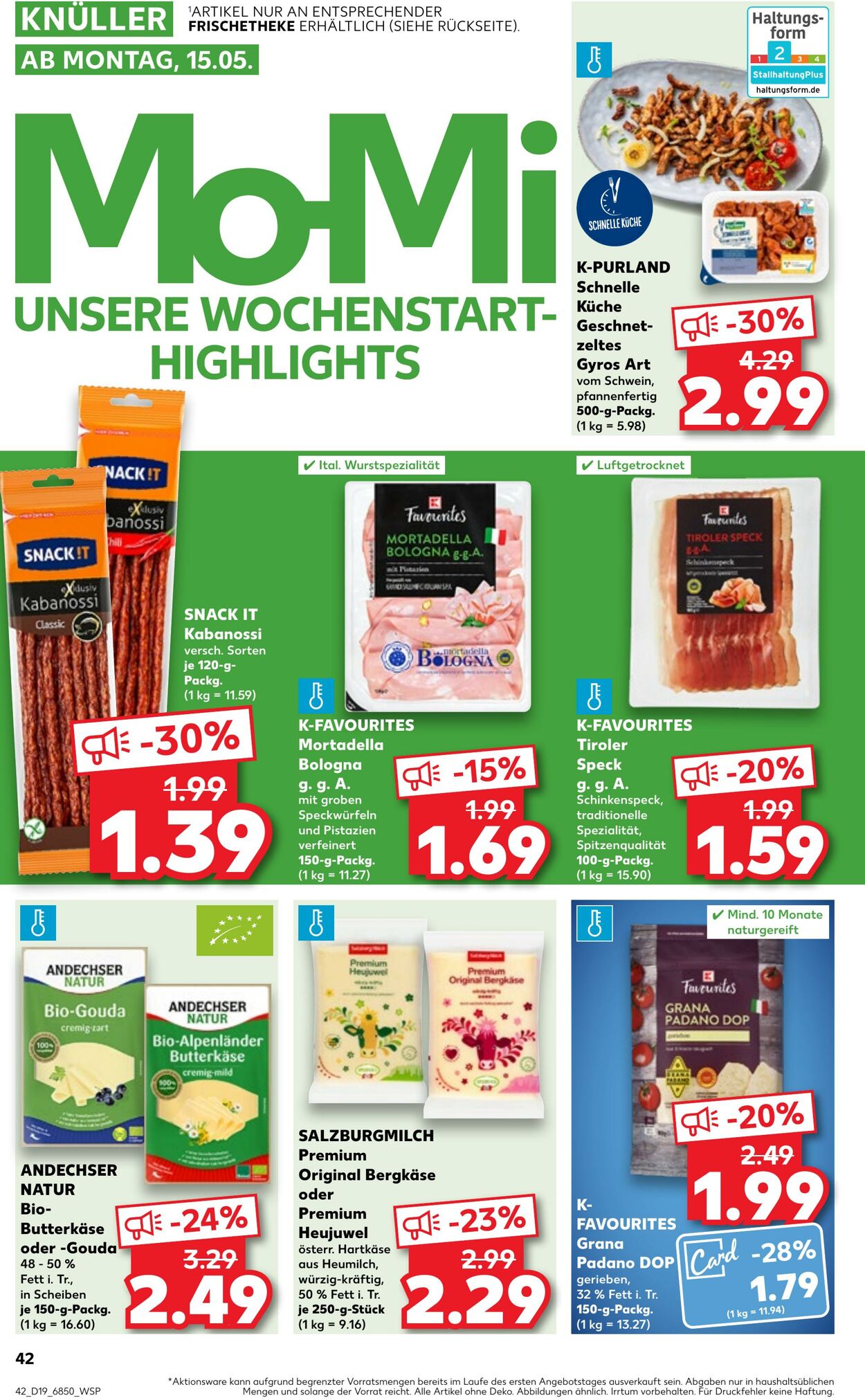 Prospekt Kaufland 11.05.2023 - 17.05.2023