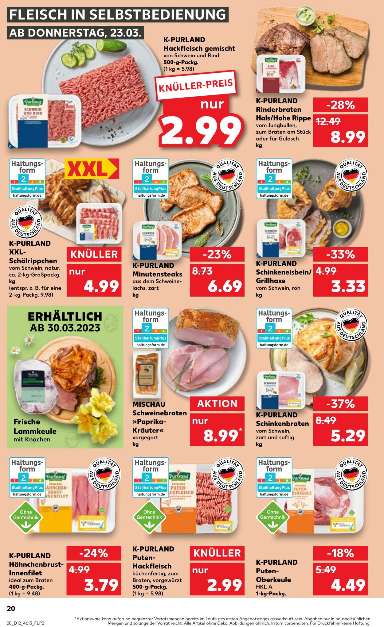 Prospekt Kaufland 23.03.2023 - 29.03.2023