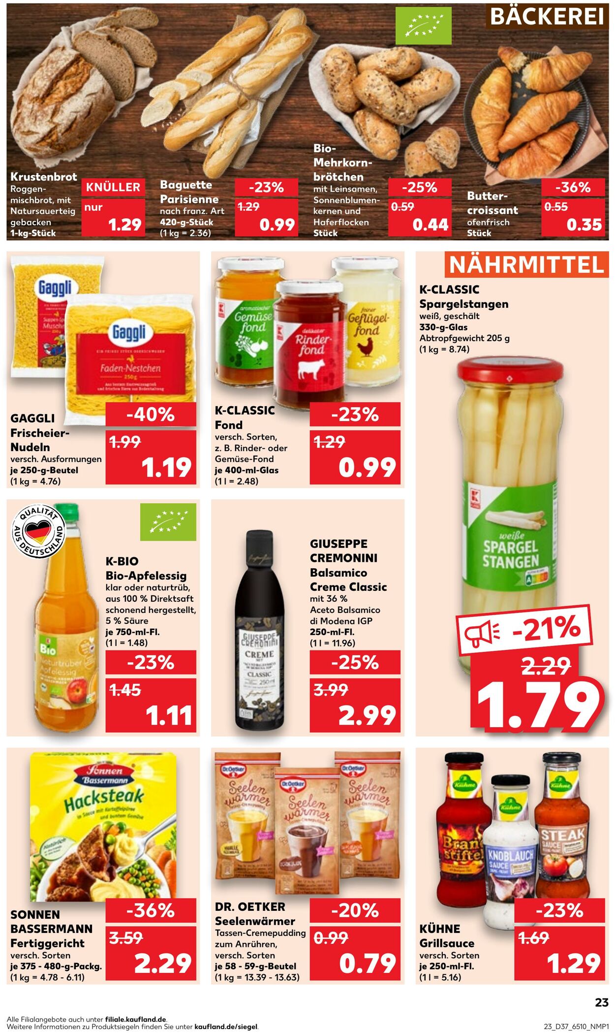 Prospekt Kaufland 14.09.2023 - 20.09.2023