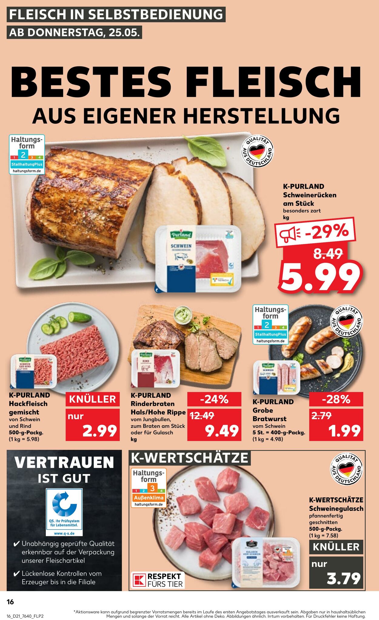 Prospekt Kaufland 25.05.2023 - 31.05.2023