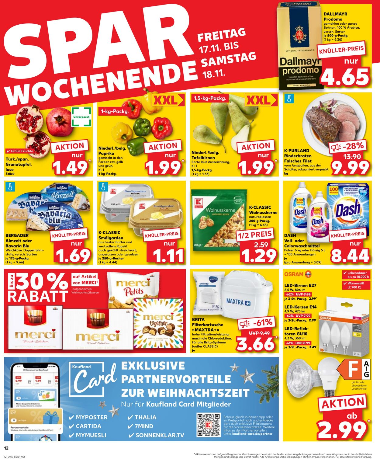 Prospekt Kaufland 16.11.2023 - 22.11.2023