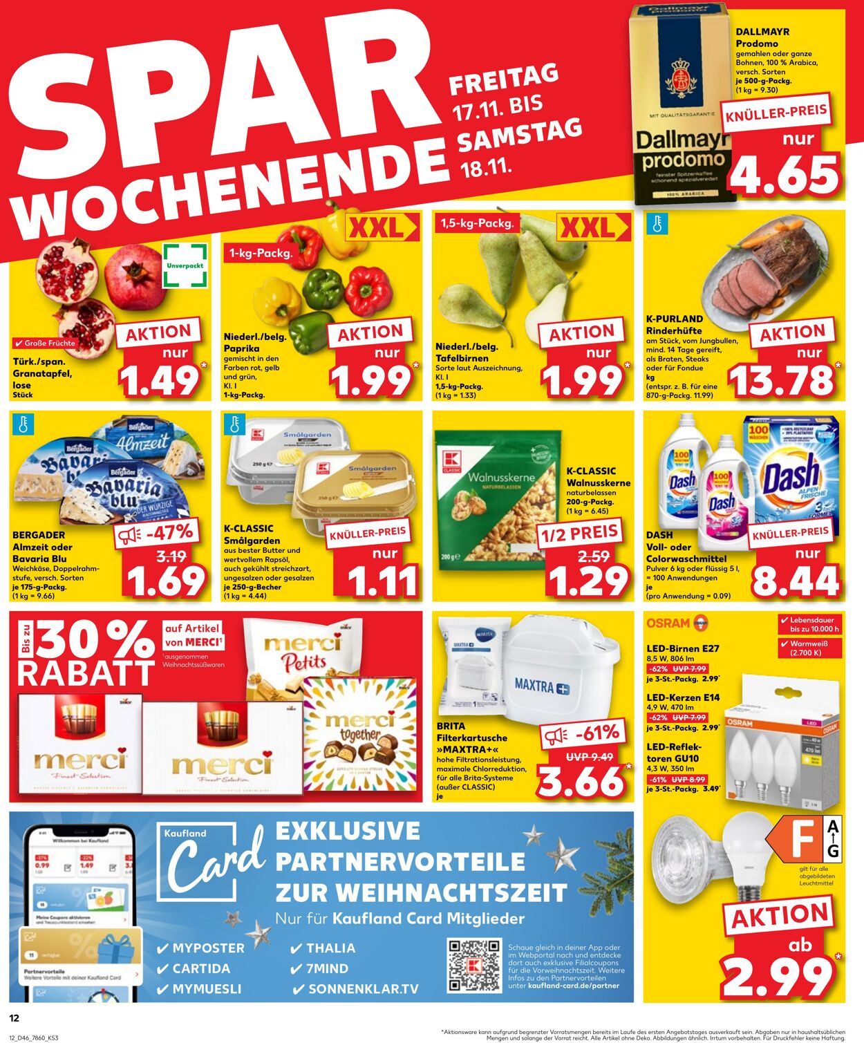 Prospekt Kaufland 16.11.2023 - 22.11.2023