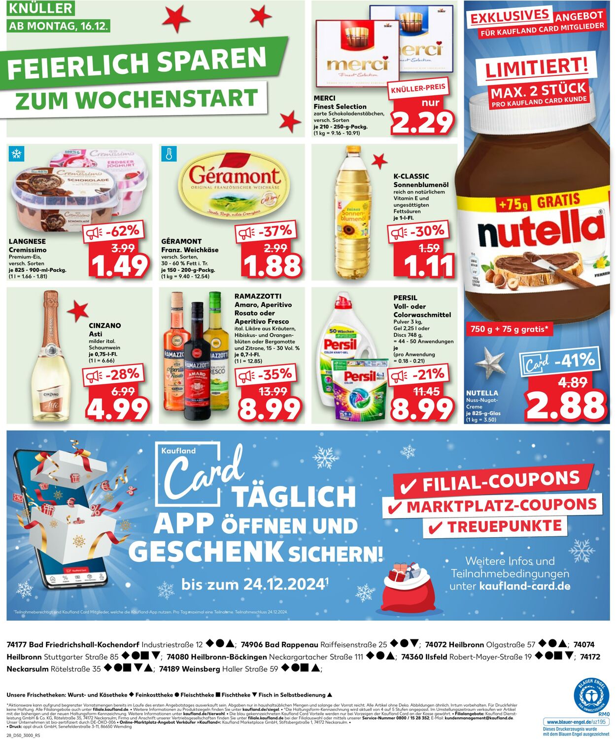 Prospekt Kaufland 12.12.2024 - 18.12.2024