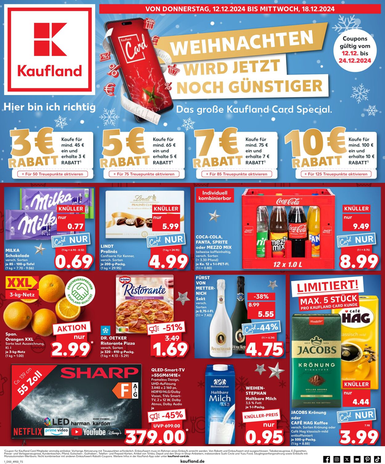 Prospekt Kaufland 12.12.2024 - 18.12.2024