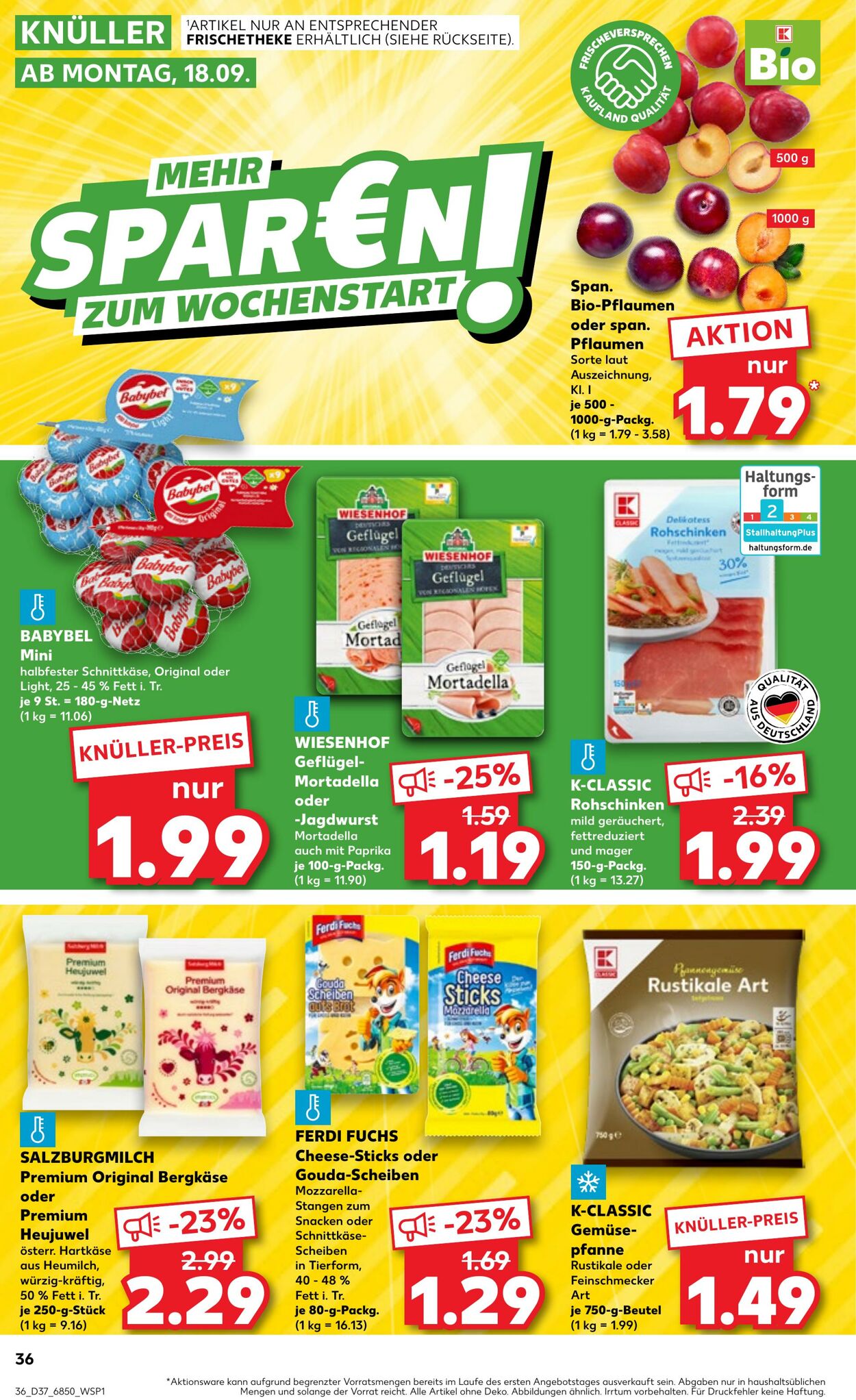 Prospekt Kaufland 14.09.2023 - 20.09.2023