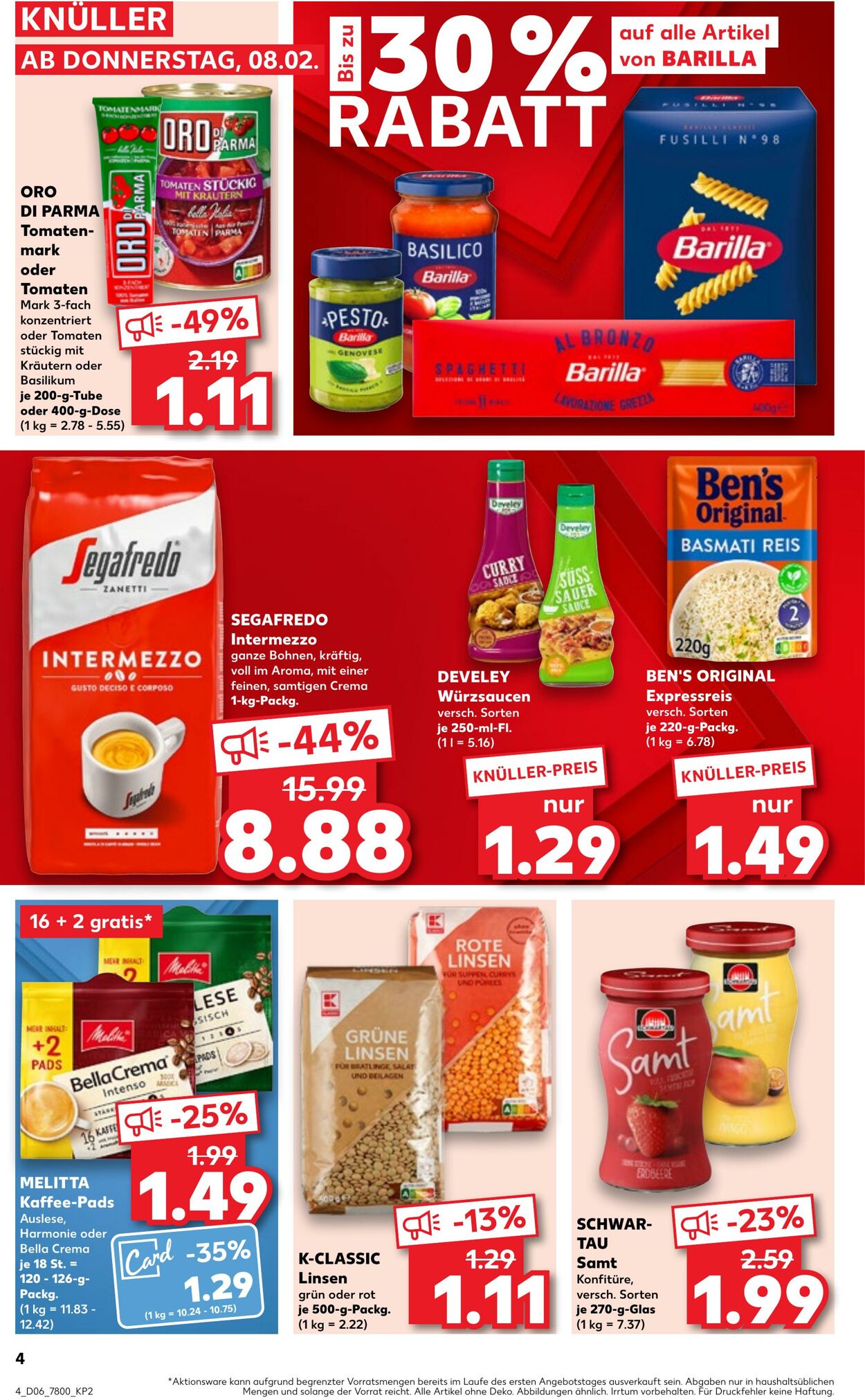 Prospekt Kaufland 08.02.2024 - 14.02.2024