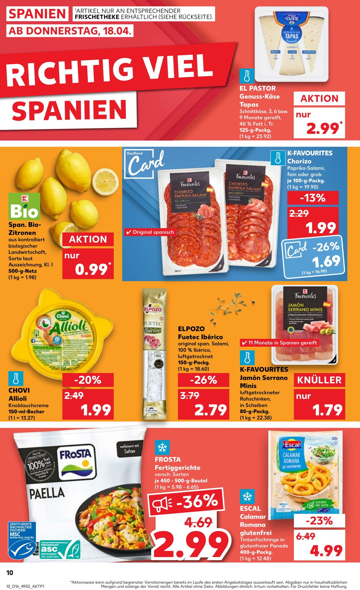 Prospekt Kaufland 18.04.2024 - 24.04.2024