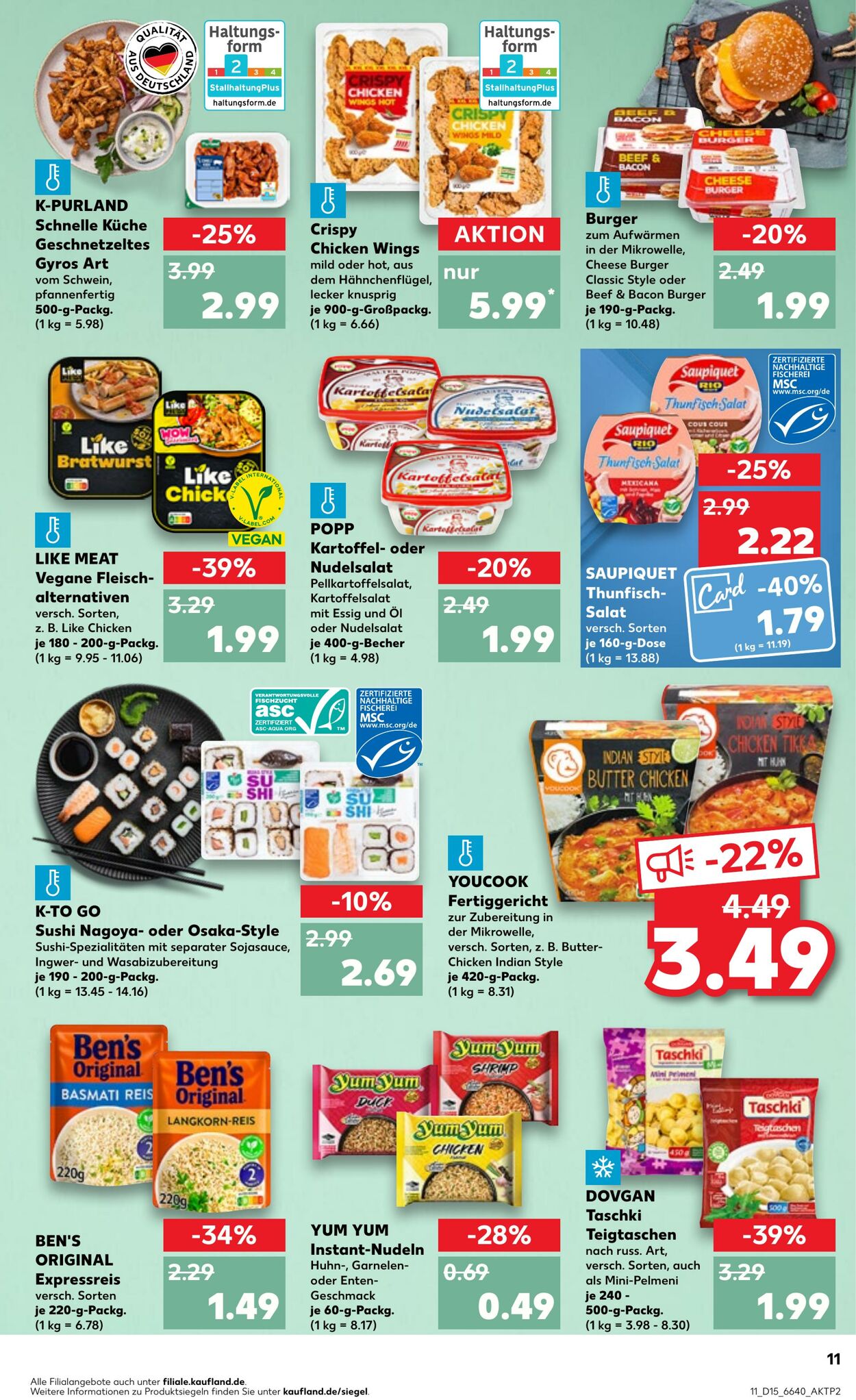 Prospekt Kaufland 11.04.2024 - 17.04.2024